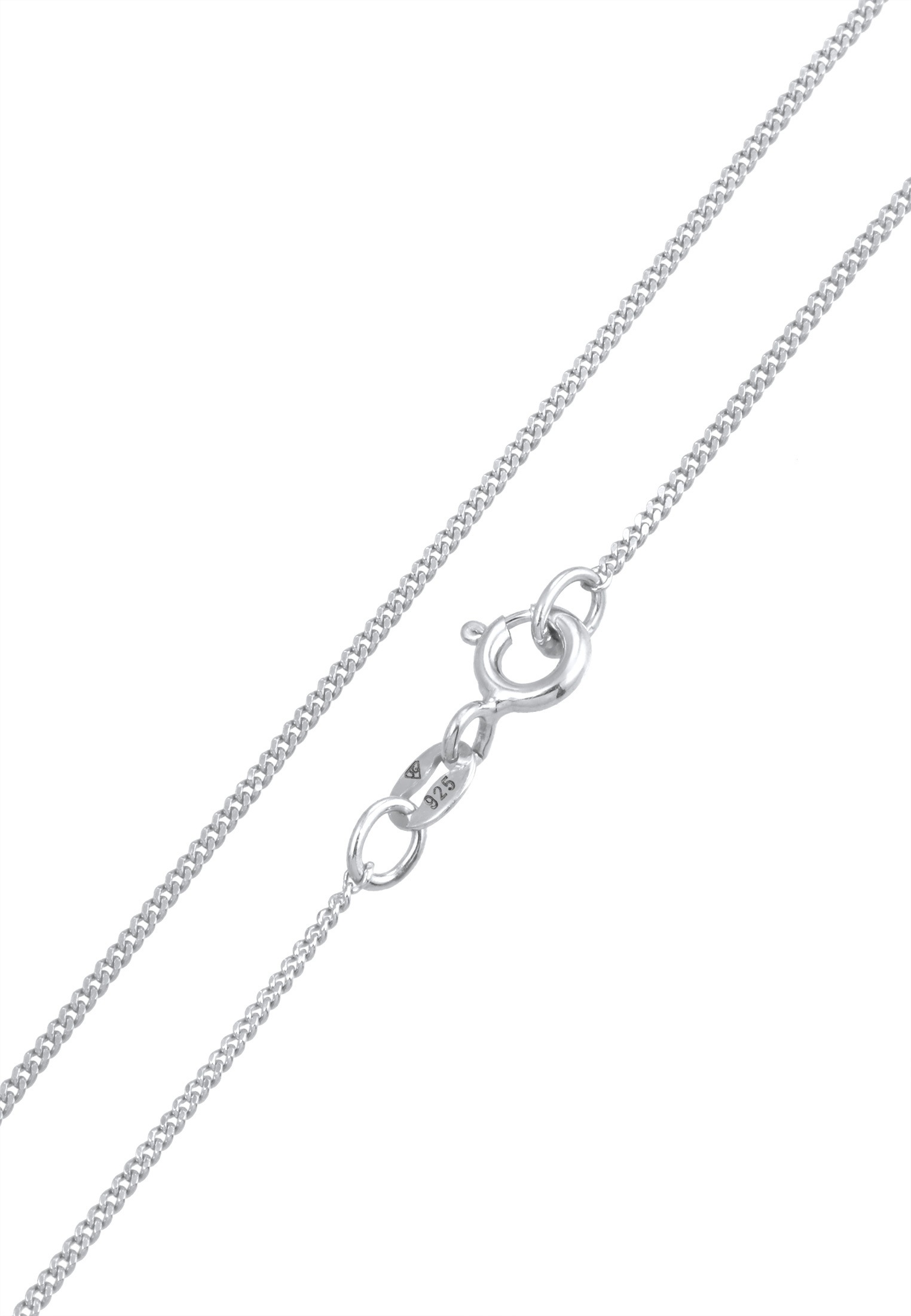 Elli Kette mit Anhänger »Halskette Herz Basic Cut Out 925 Silber«