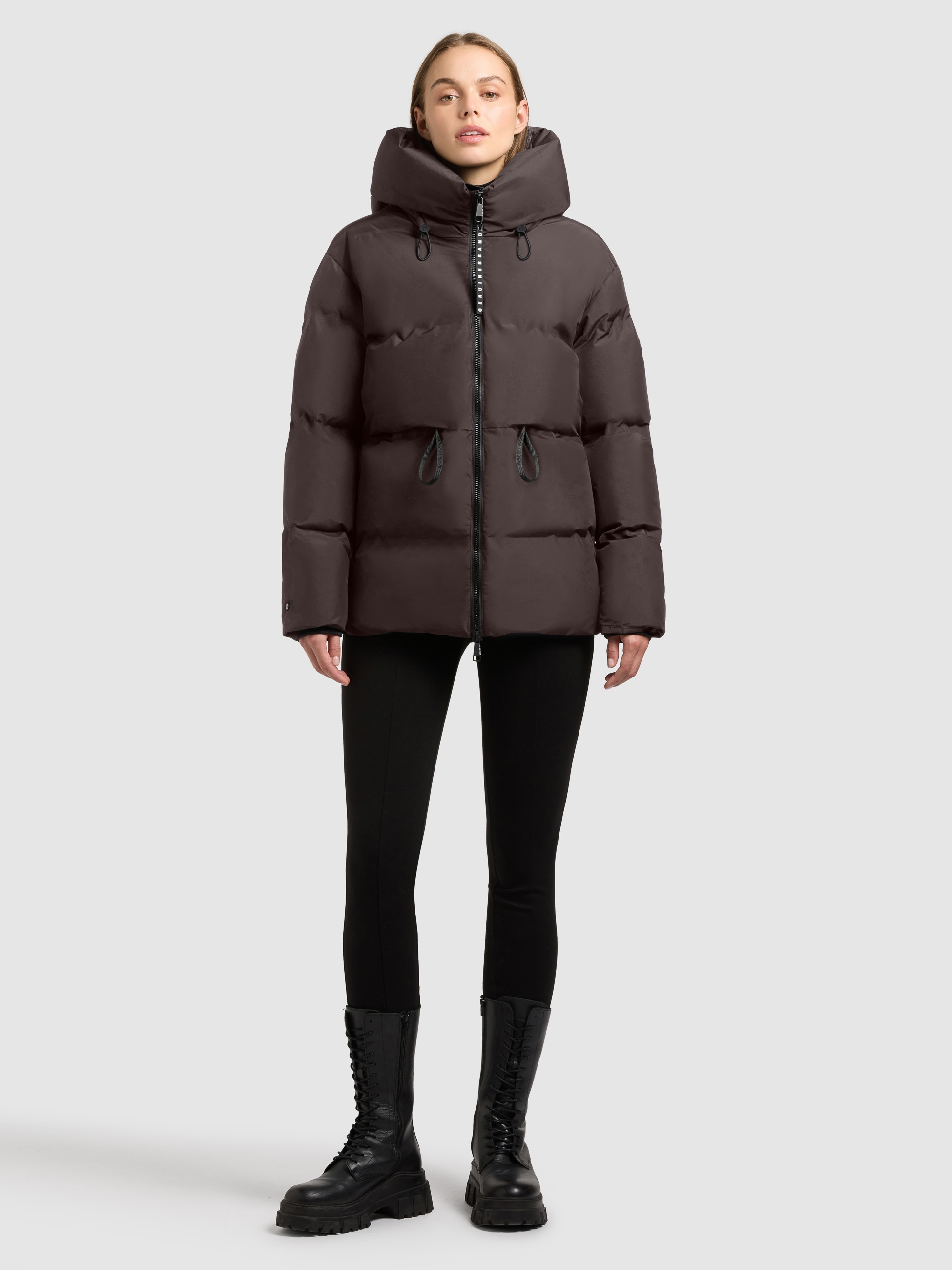 khujo Steppjacke »ELLIS2« mit Kapuze