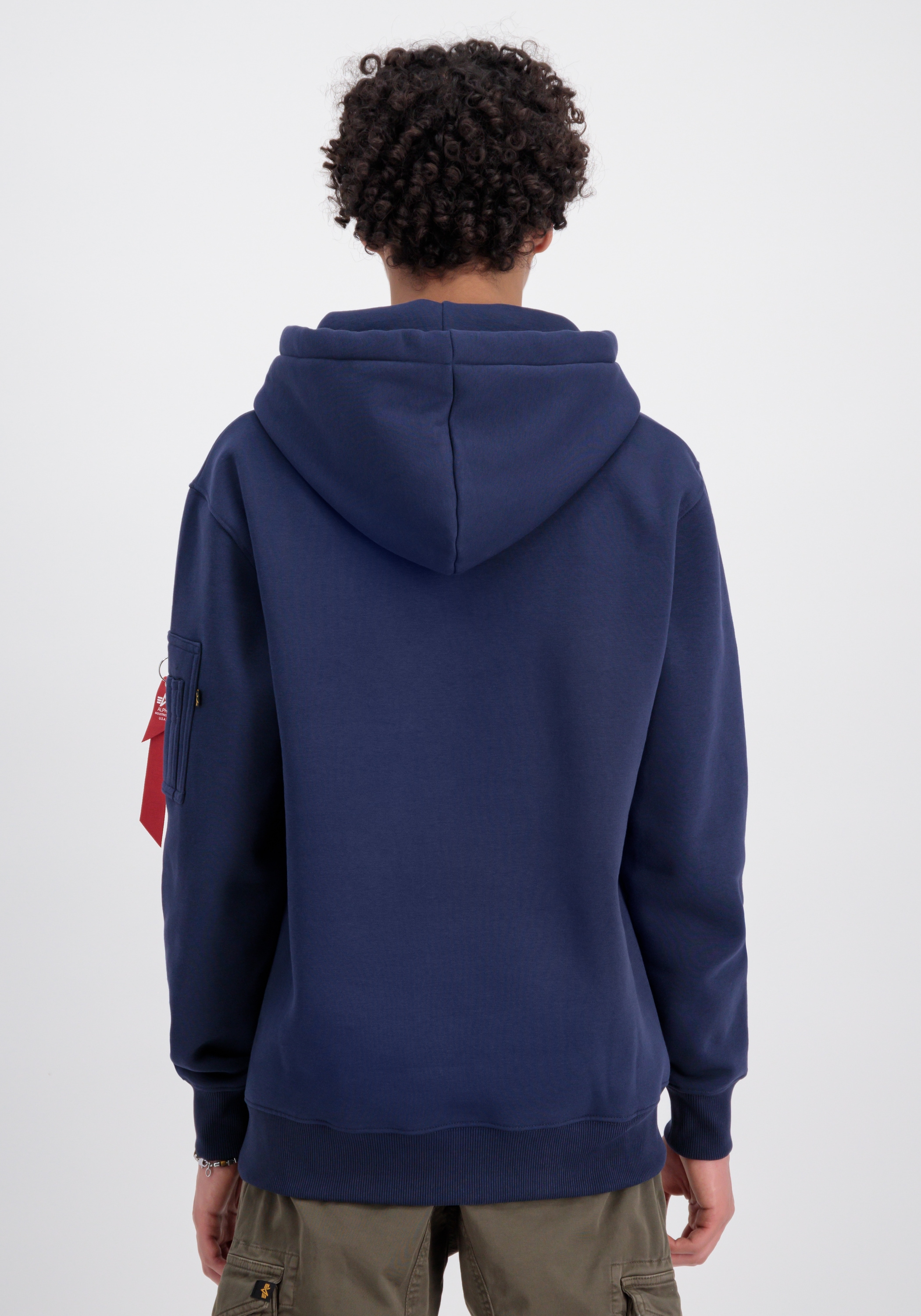 Alpha Industries Hoodie »Alpha Industries Men - Hoodies Basic Hoodie BL Rubber«