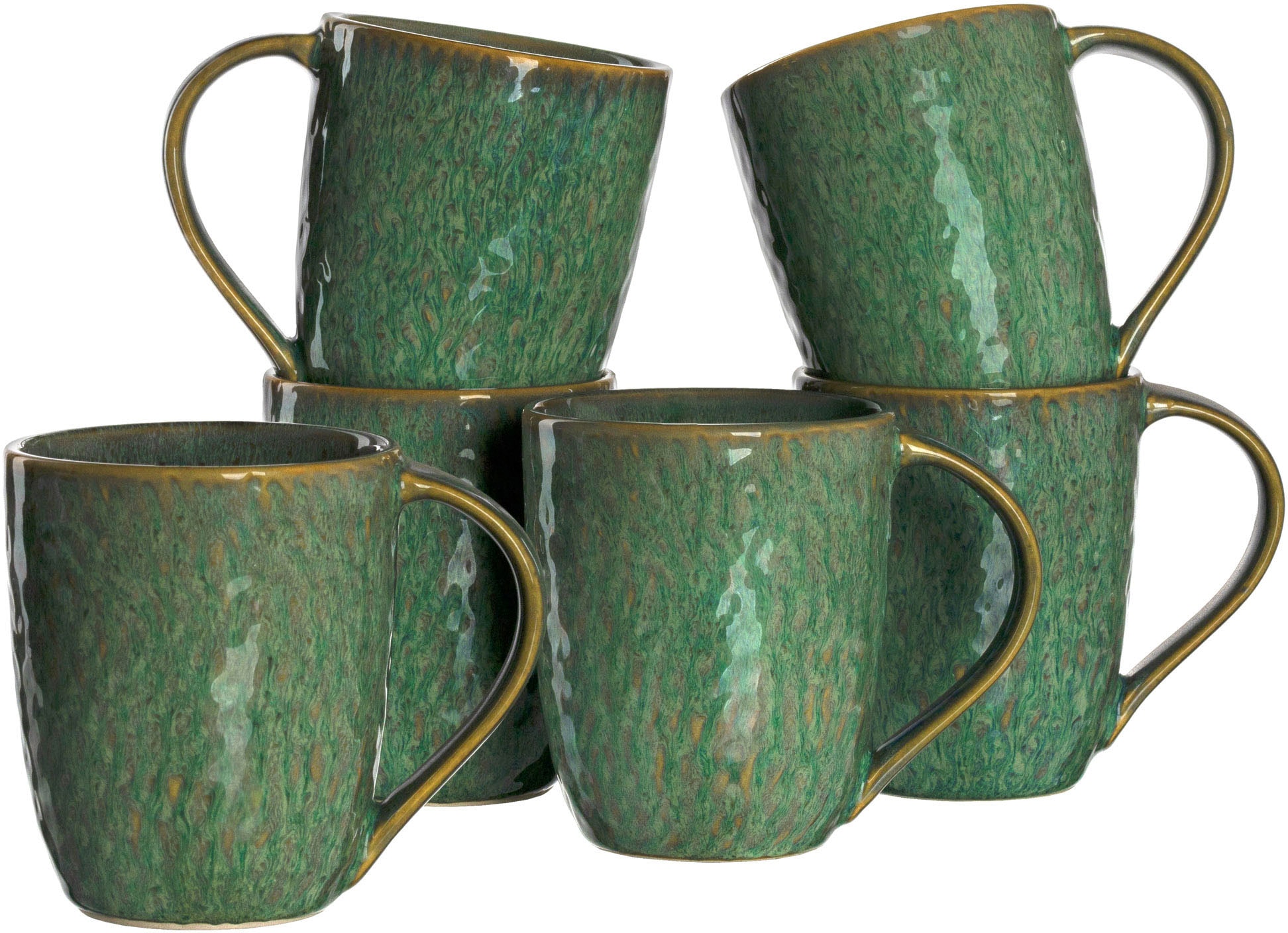 Tasse »MATERA«, (Set, 6 tlg.), 430 ml, 6-teilig