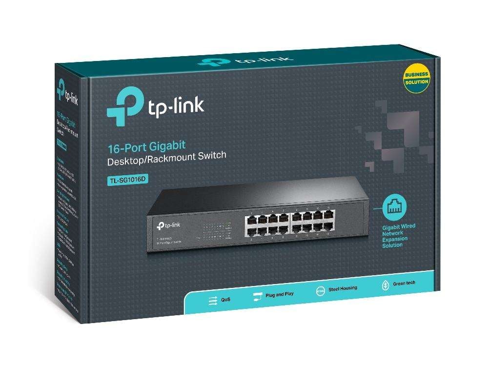 TP-Link Netzwerk-Switch »TL-SG1016D«