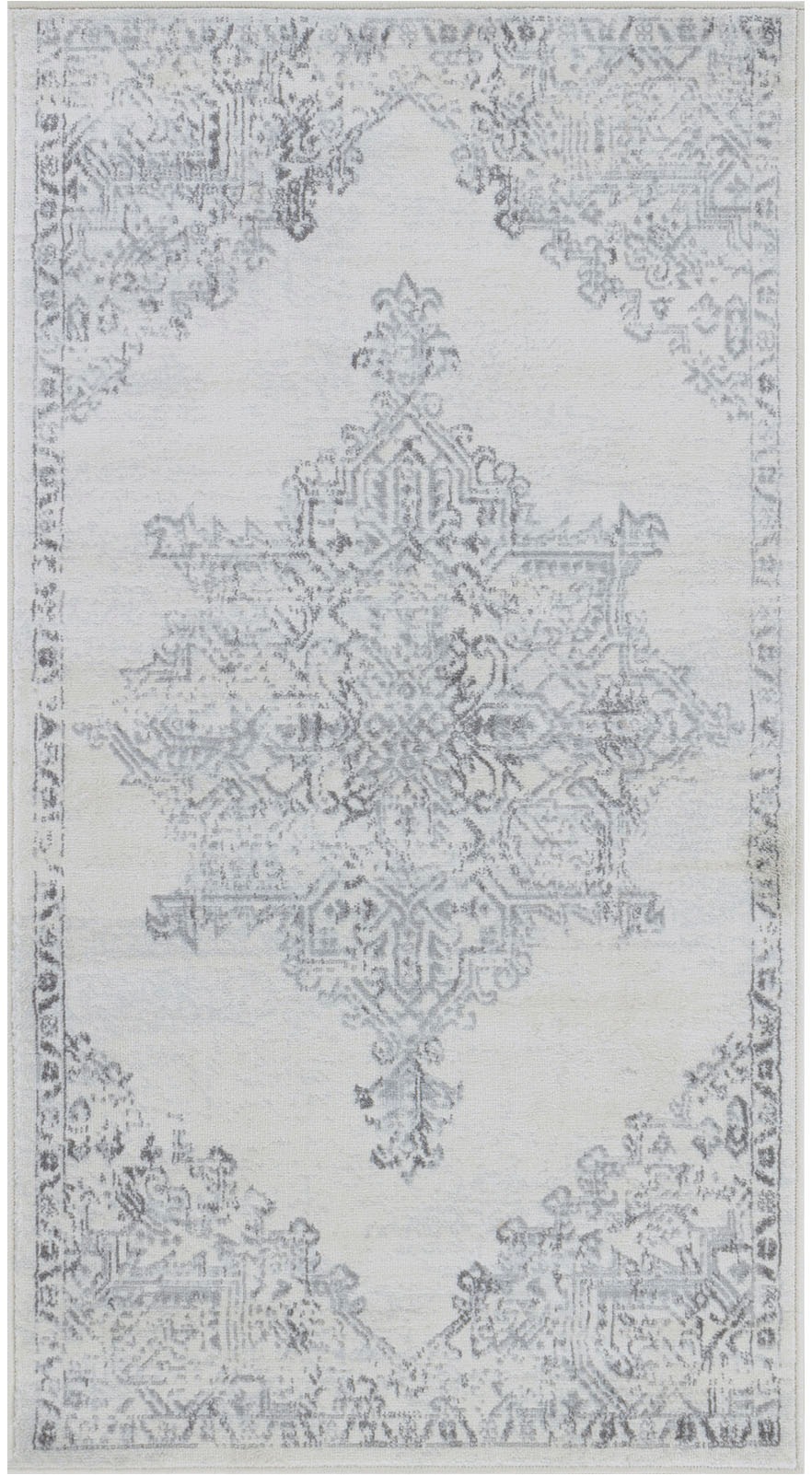 Livabliss Teppich »KOTA«, rechteckig, 9 mm Höhe, Vintage Orientteppich, Kurzflor Boho Wohnzimmerteppich, Läufer