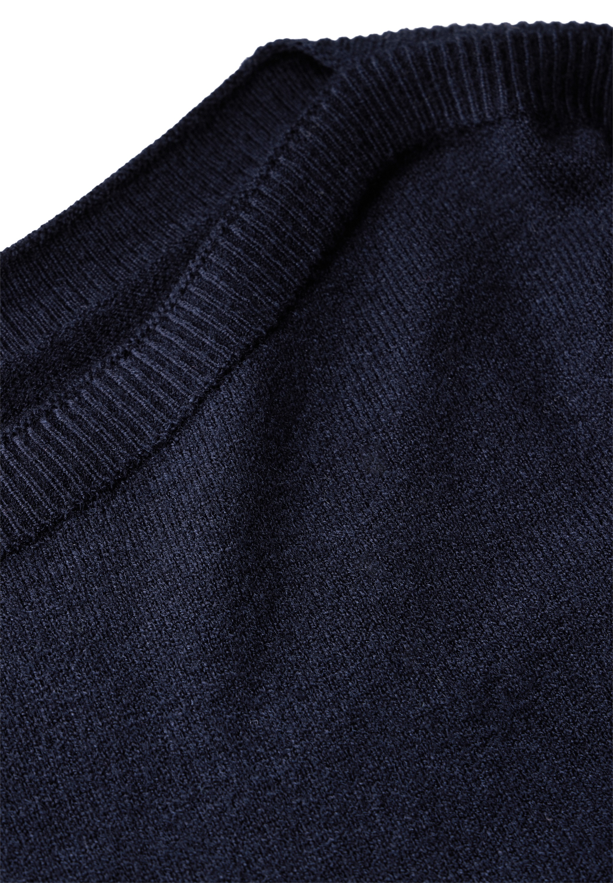 STREET ONE Strickpullover, mit Rippbündchen