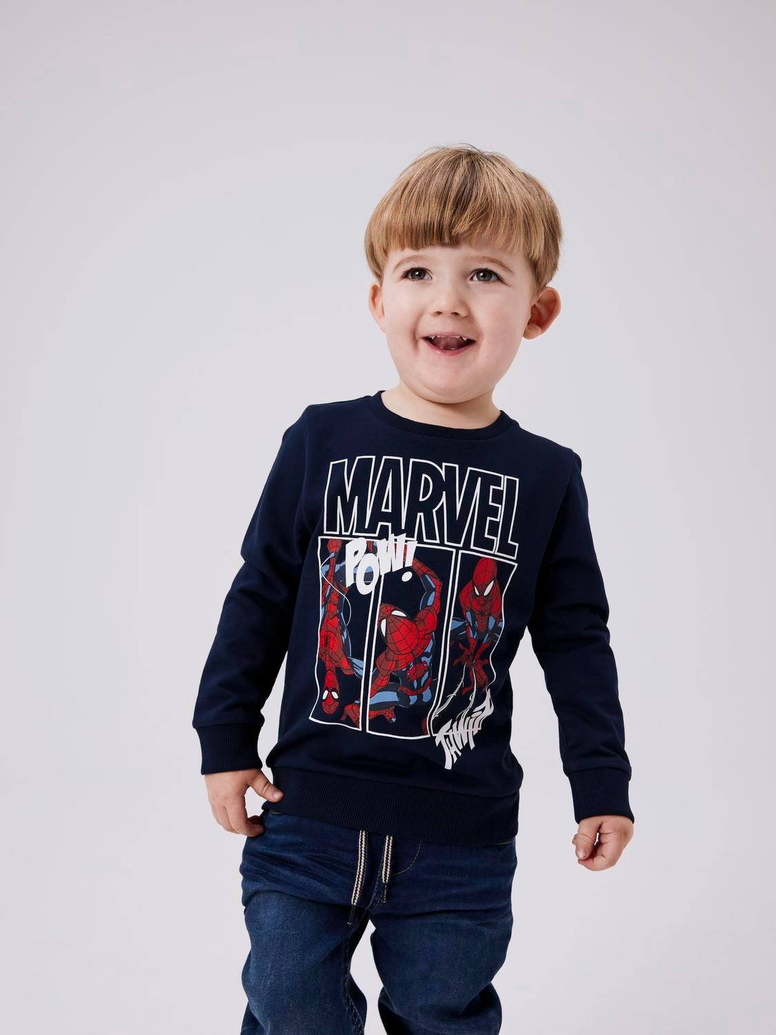 Sweatshirt »NMMJESSIE SPIDERMAN SWEAT UNB NOOS MAR«