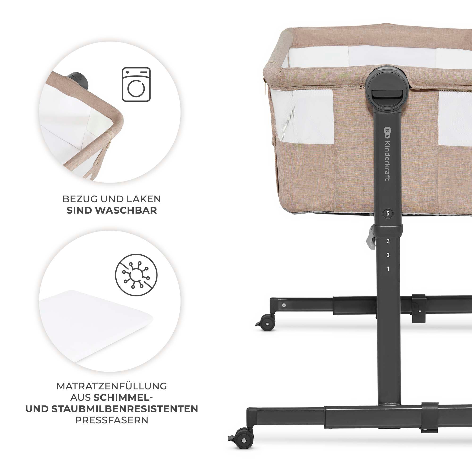 Kinderkraft Beistellbett »Neste Up 2«