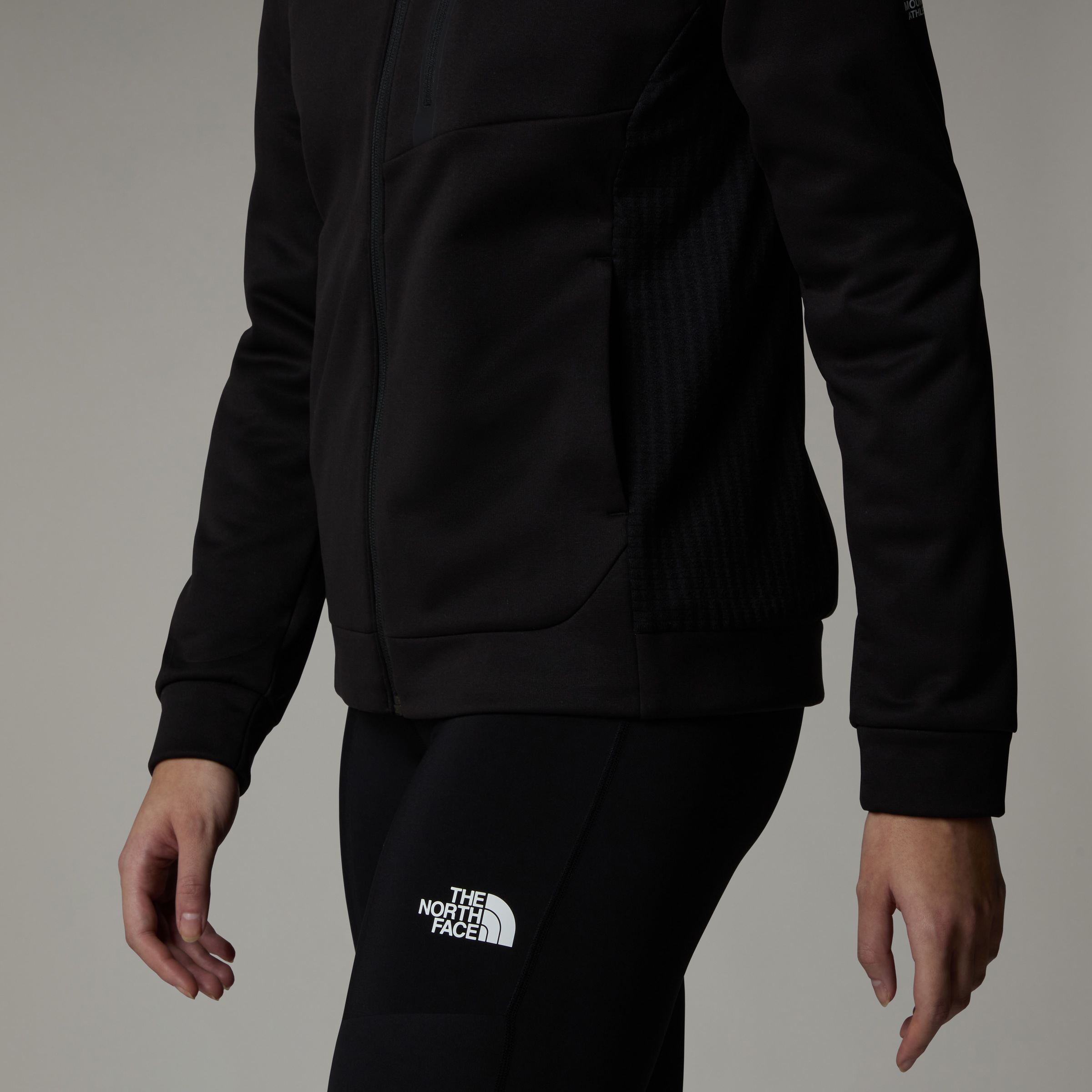The North Face Fleecejacke »W MA FZ FLEECE«, (1 St.), mit Kapuze