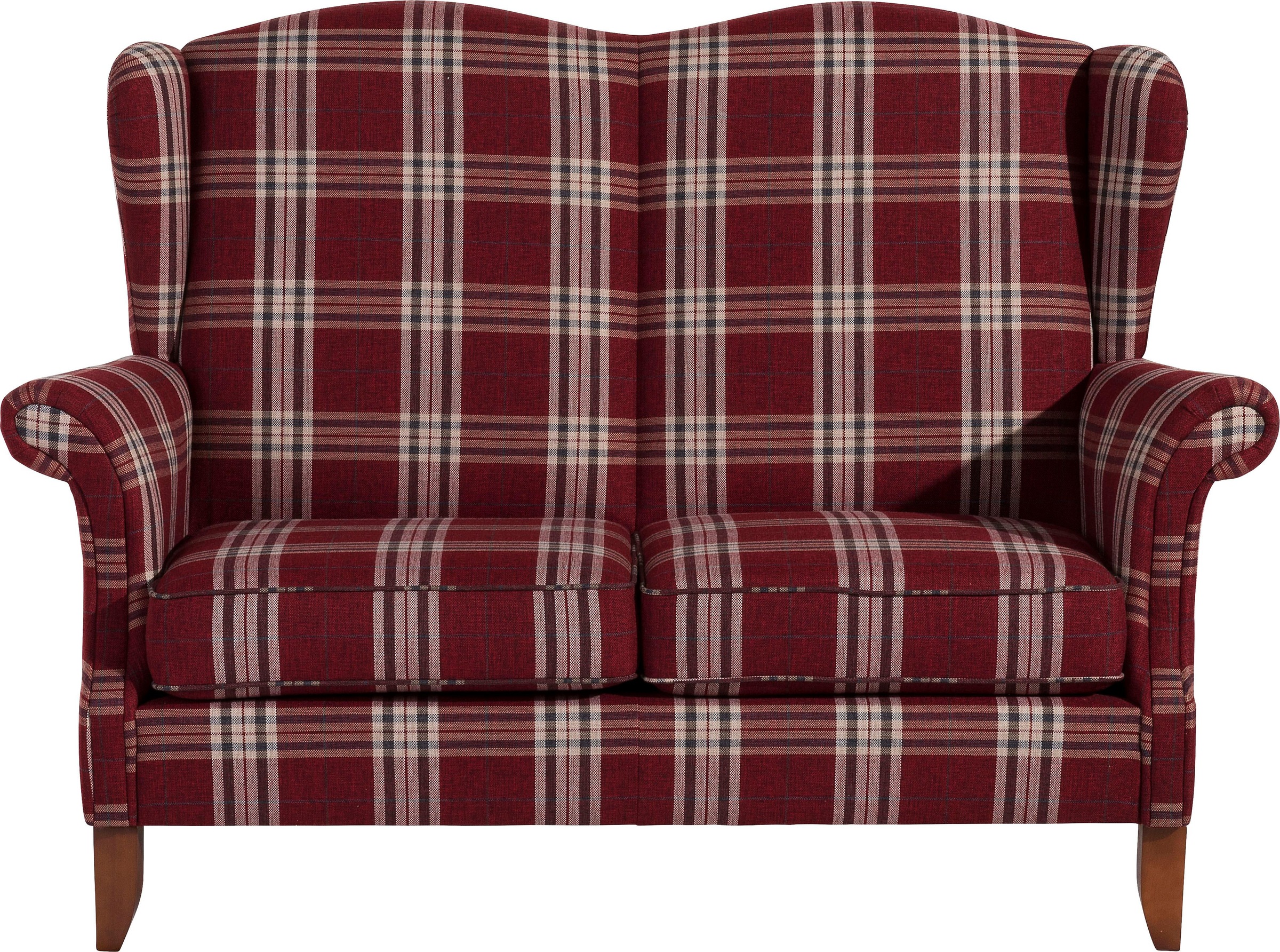Max Winzer® 2-Sitzer »Valentina Küchensofa, hoher Sitzkomfort, Hochlehner, Ohrenbackenoptik«, Retro und modern, Breite 157 cm