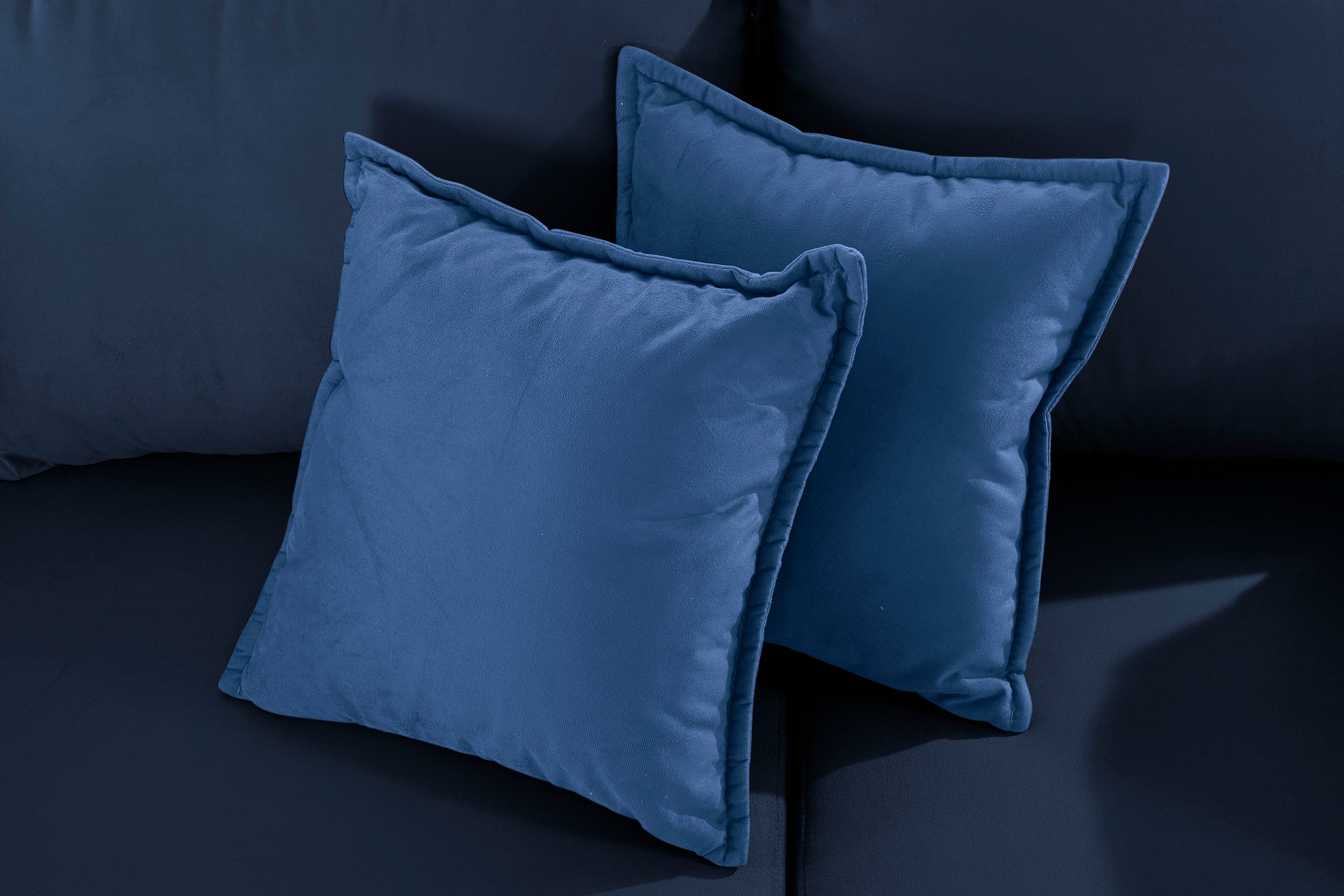 Home affaire Ecksofa »Asra L-Form« incl. Bettfunktion und Bettkasten, Seitentasche im Armteil, Federkern