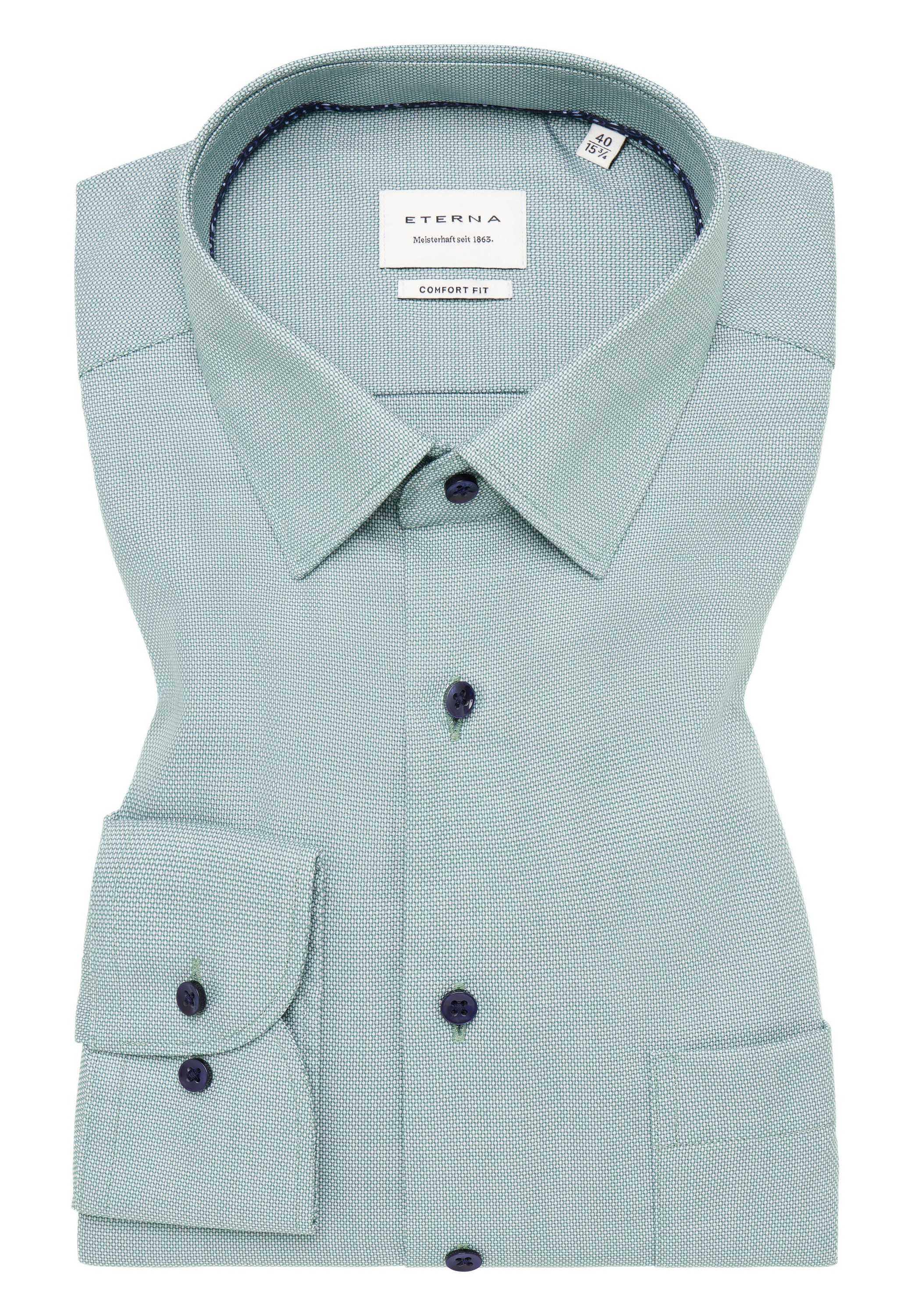 Eterna Langarmhemd »COMFORT FIT«, NON IRON (bügelfrei)
