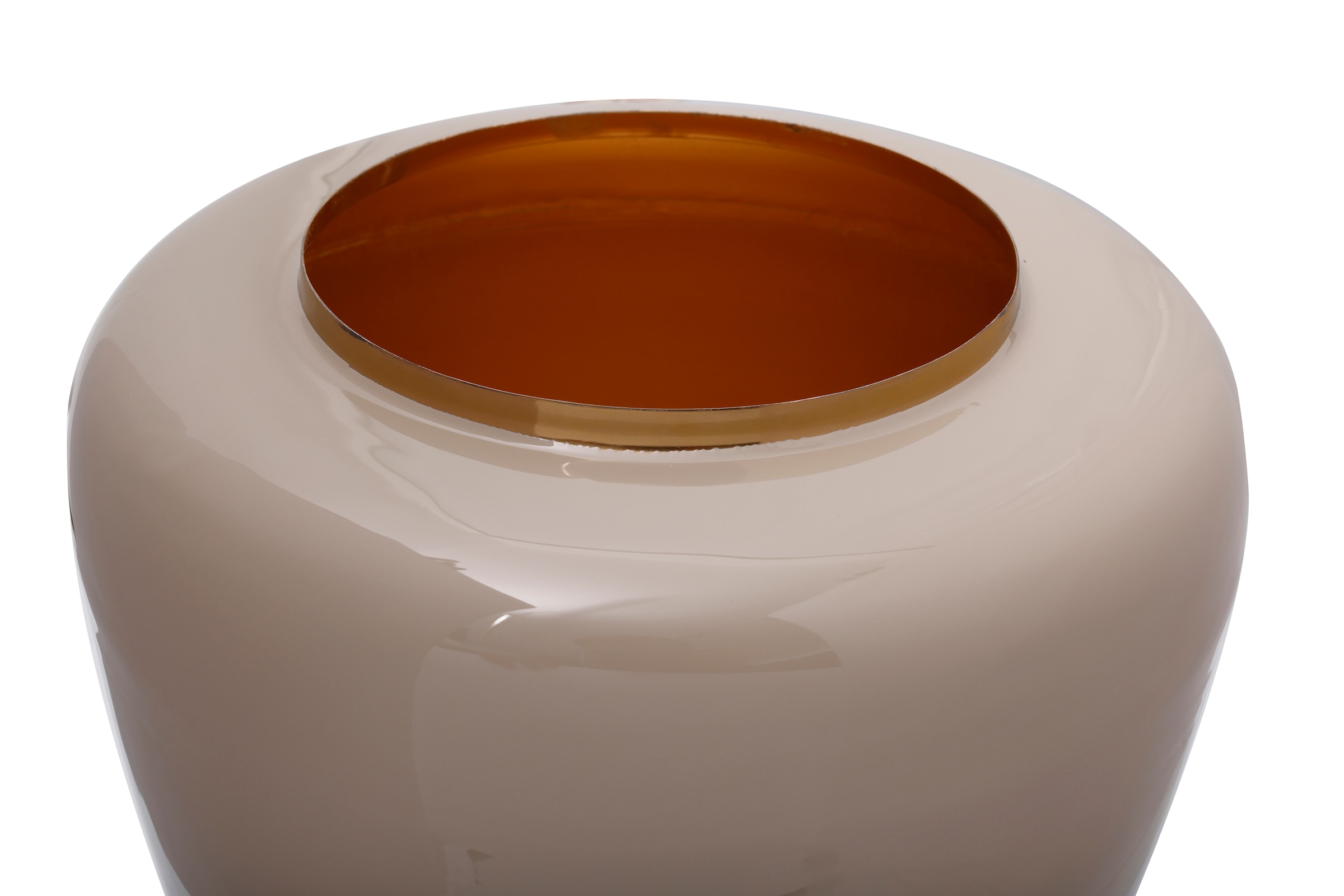 Kayoom Dekovase »Vase Artisse 125«, Dekorative Metall-Vase, glanzvoll lackiert, Innenversiegelung