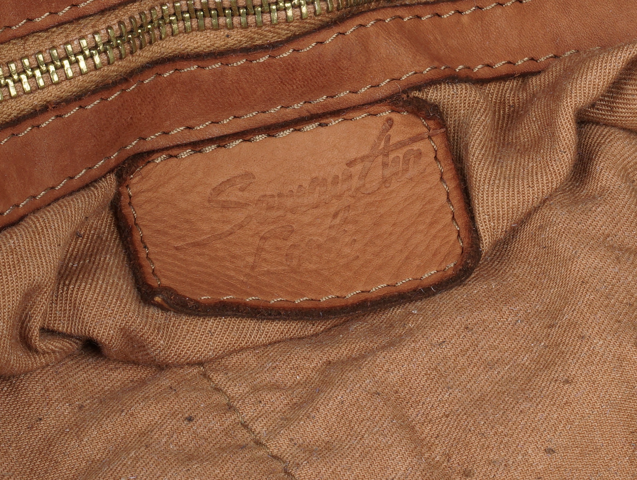 Samantha Look Shopper, echt Leder, Made in Italy
