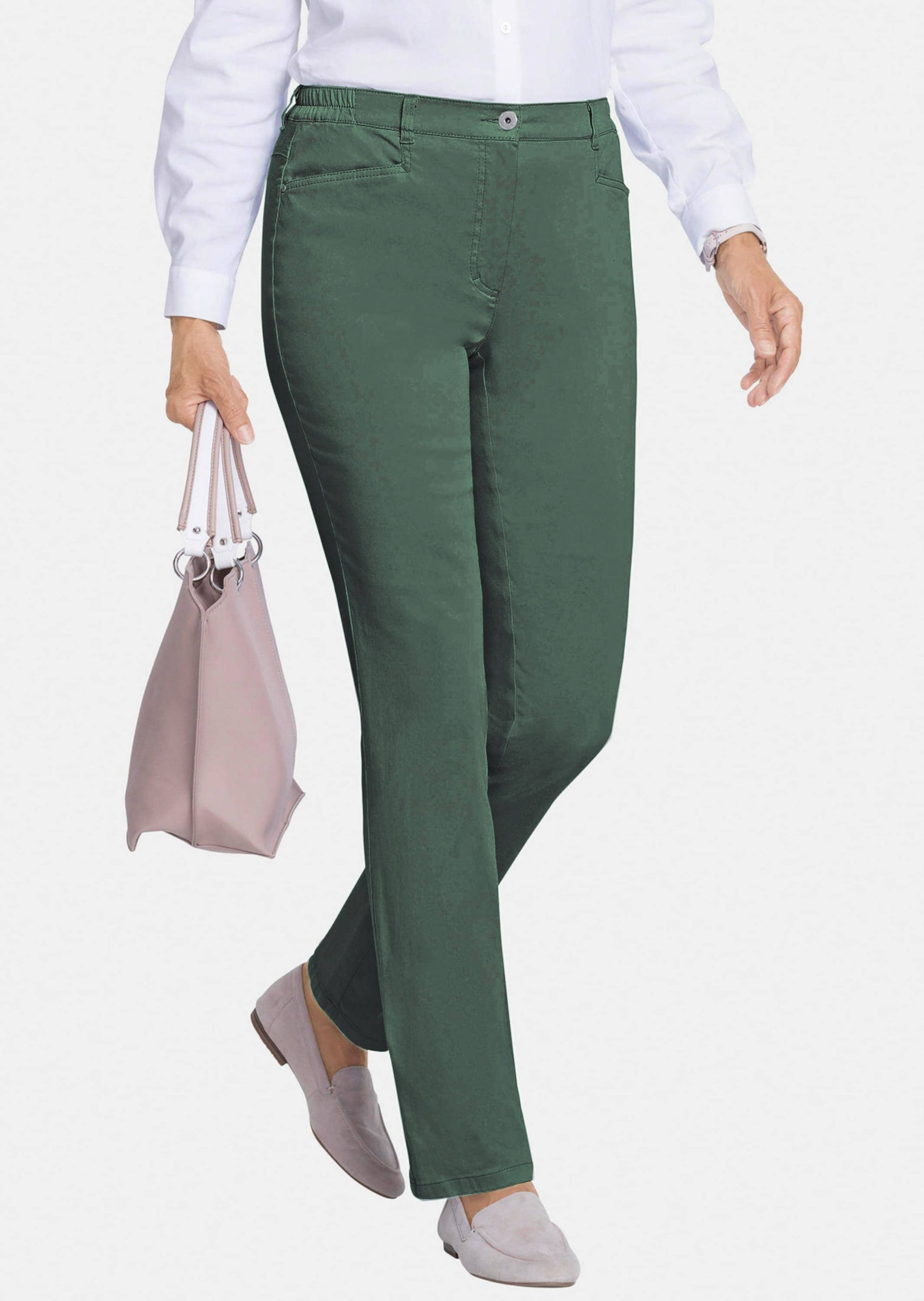 GOLDNER Stoffhose »Leichte Baumwoll-Hose CARLA«