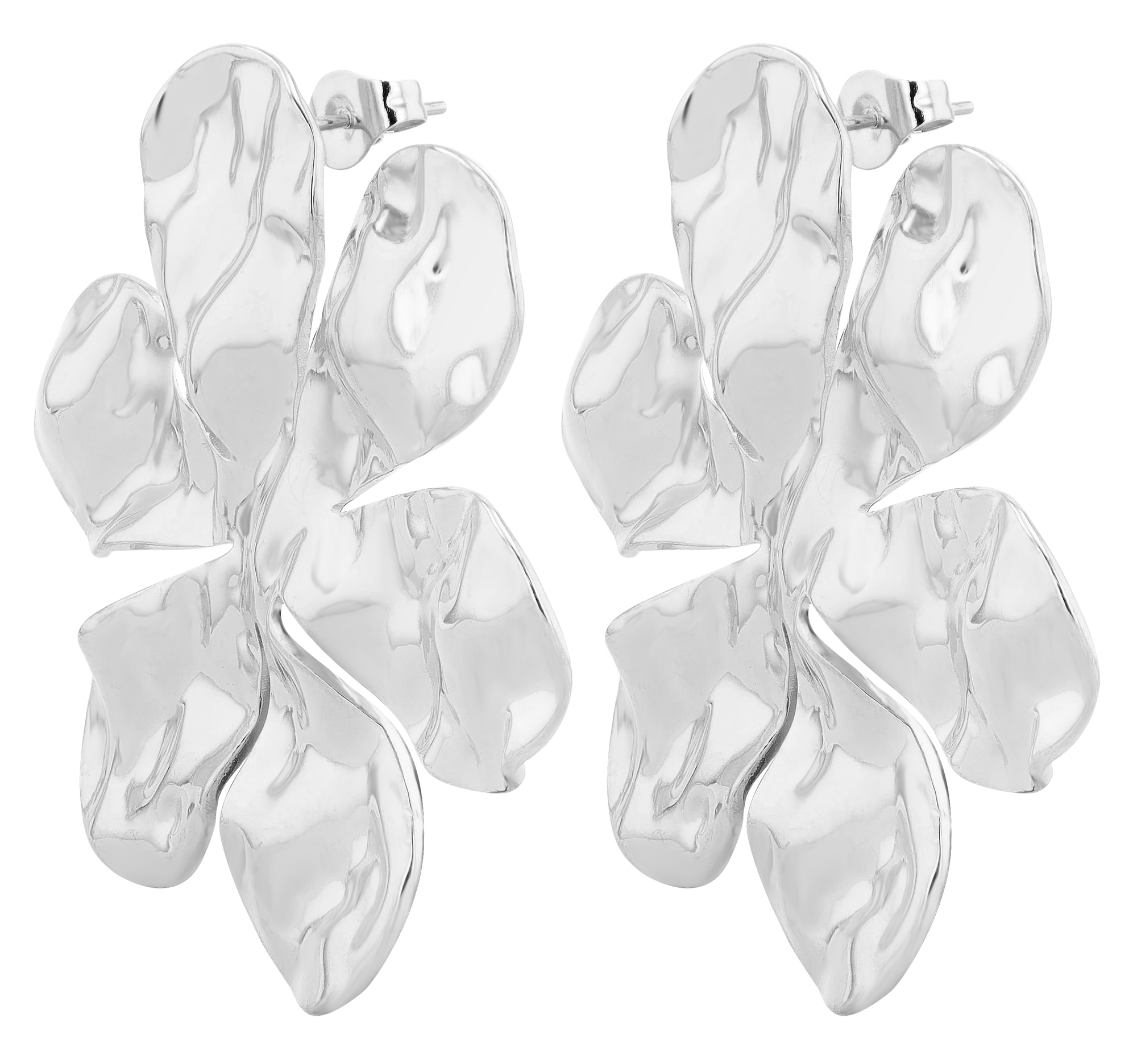 Adelia´s Paar Ohrstecker »Damen Ohrringe ¿ Ohrstecker Blume aus Edelstahl«