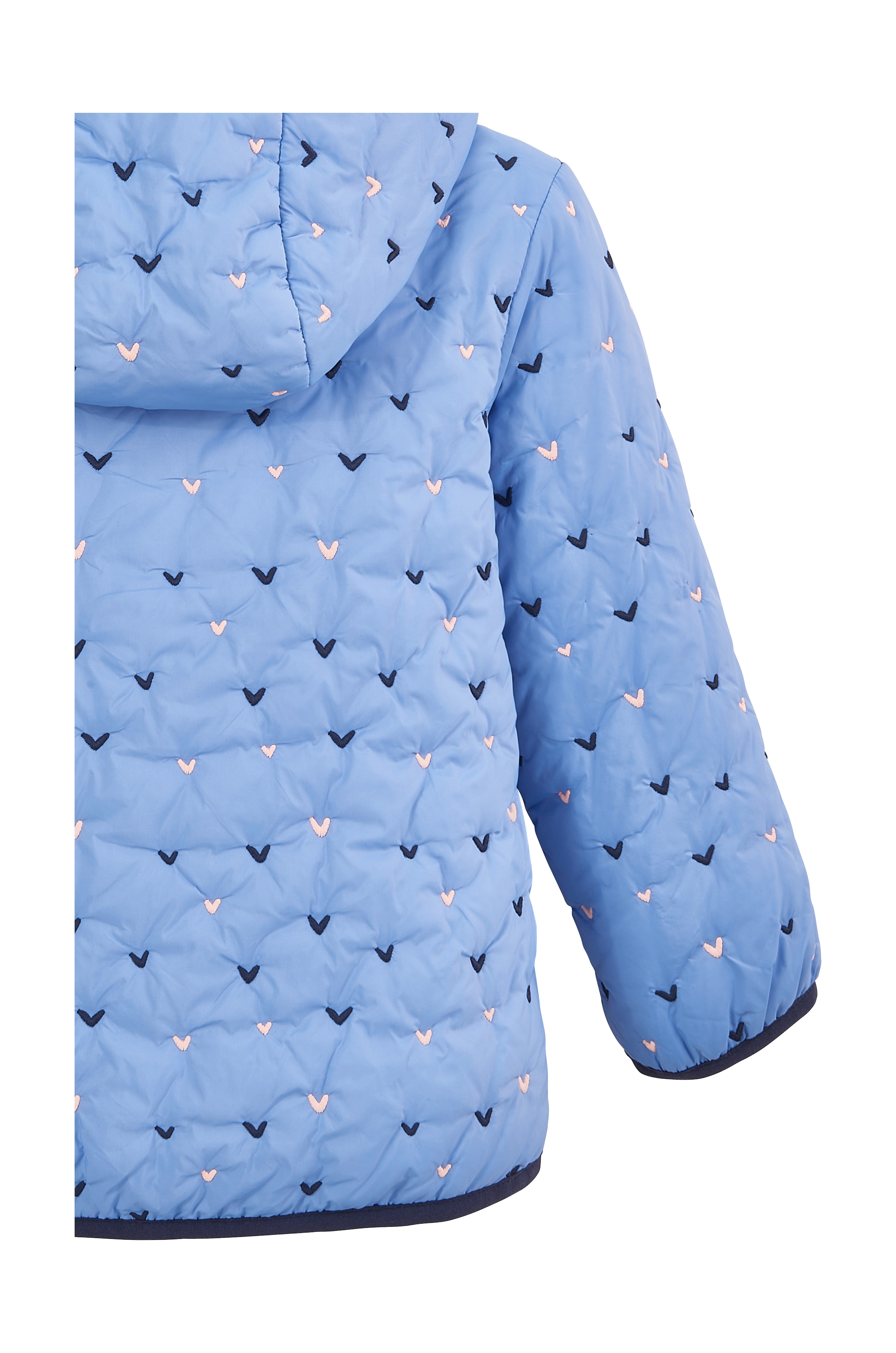 first instinct by killtec Outdoorjacke »FIOS 67 MNS JCKT« Leicht wattierte Jacke mit Stickherzen, reflektierend, PFAS-frei