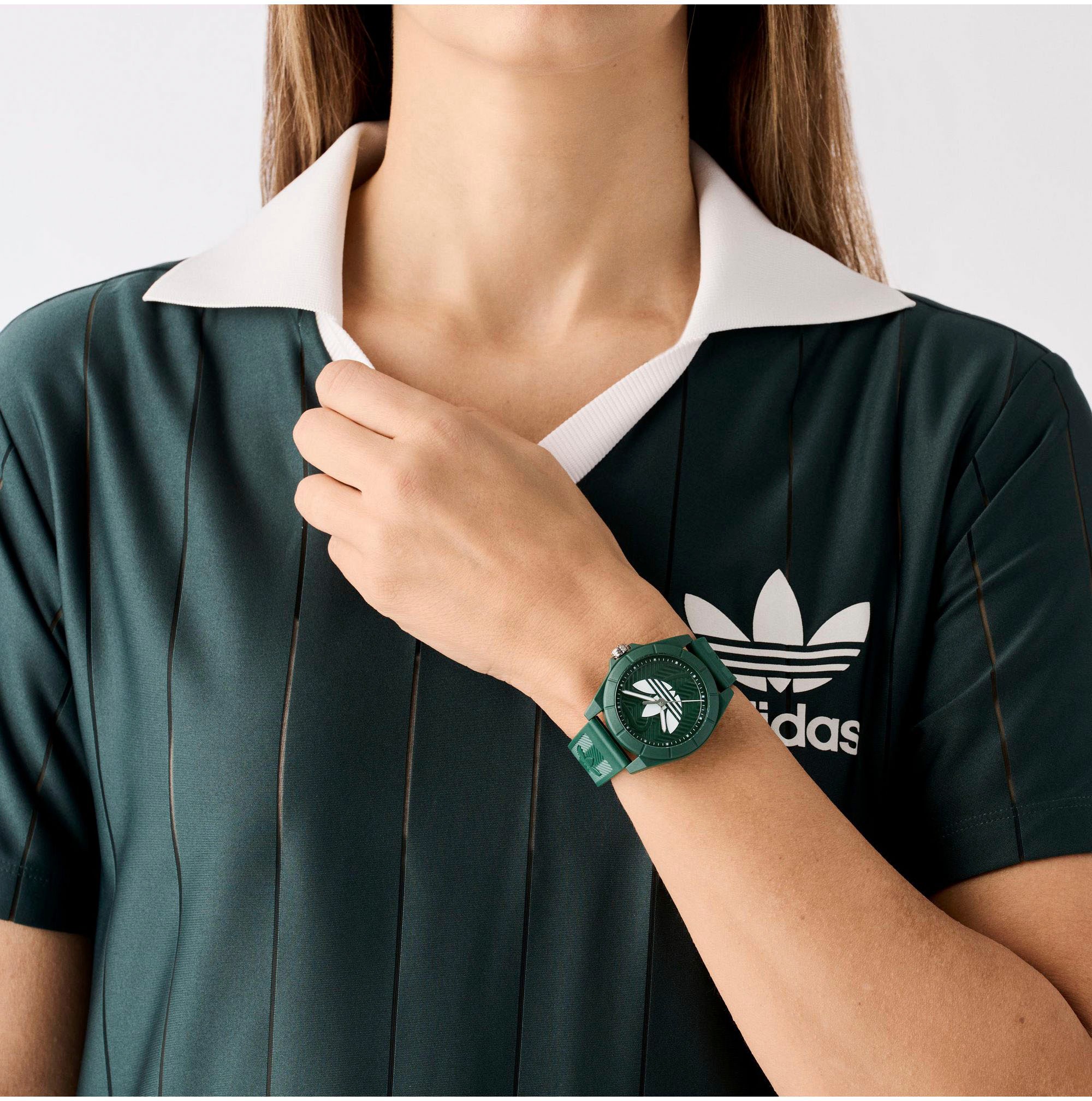 adidas Originals Quarzuhr »PROJECT FOUR«, Armbanduhr, Herrenuhr, Damenuhr,Resinarmband,wasserabweisend bis 5 bar