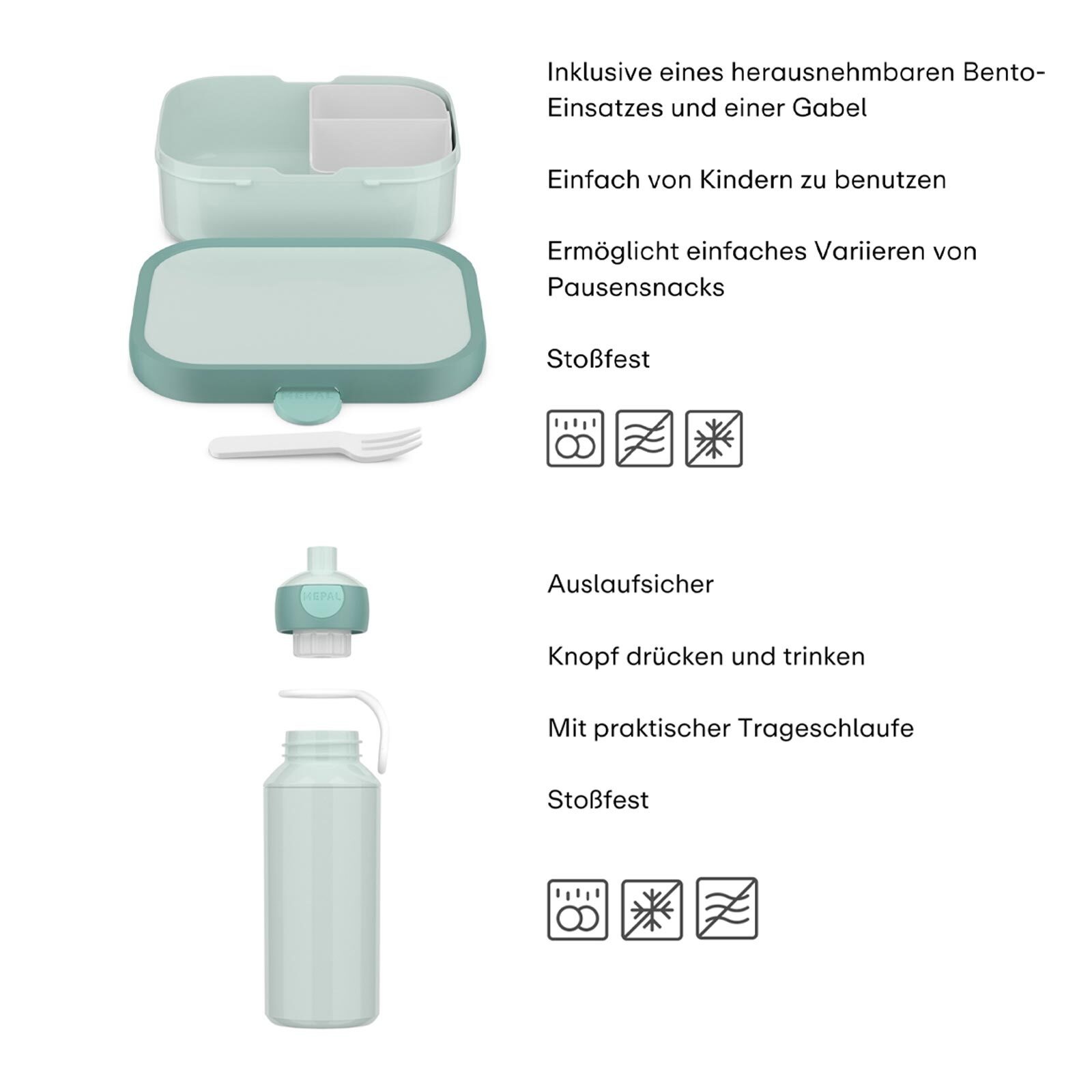 Mepal Lunchbox »Lunchset Campus 2er Set«