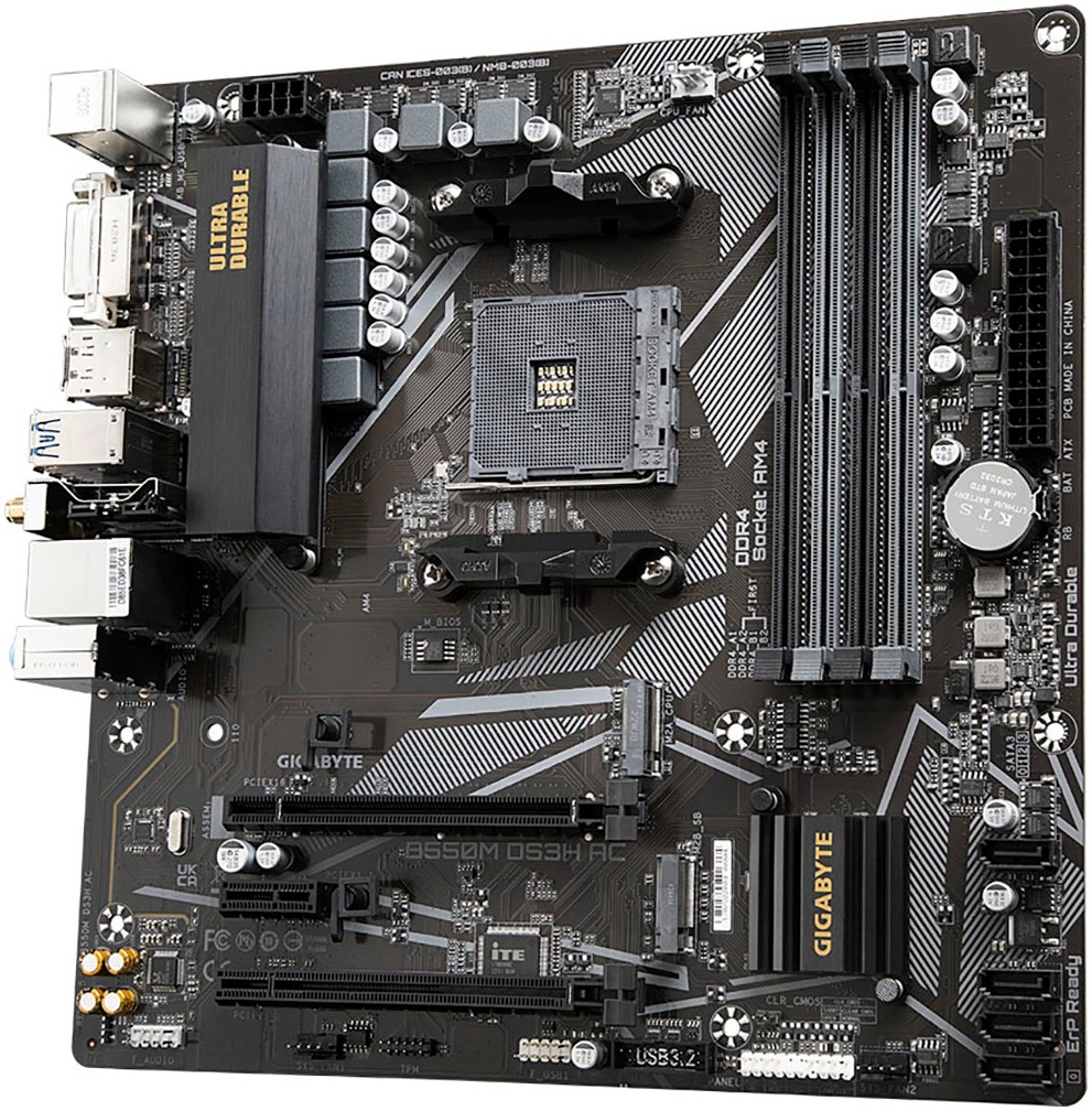 Gigabyte Mainboard »B550M DS3H AC«