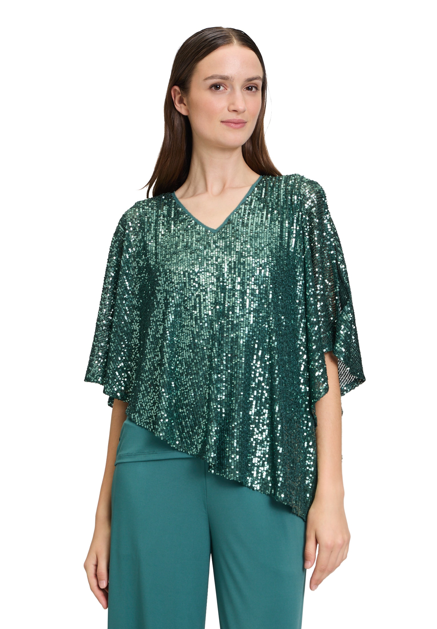 Vera Mont Klassische Bluse »Blusenshirt mit Pailletten«