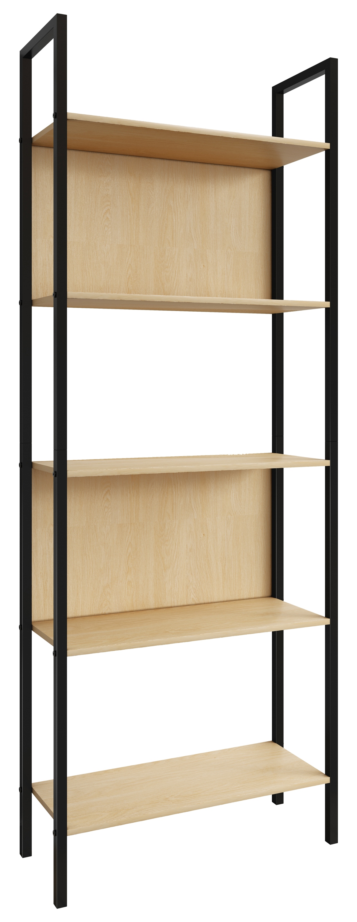 VCM Standregal »Holz Metall Stand Regal Büro Bücher Flakos 5fach«