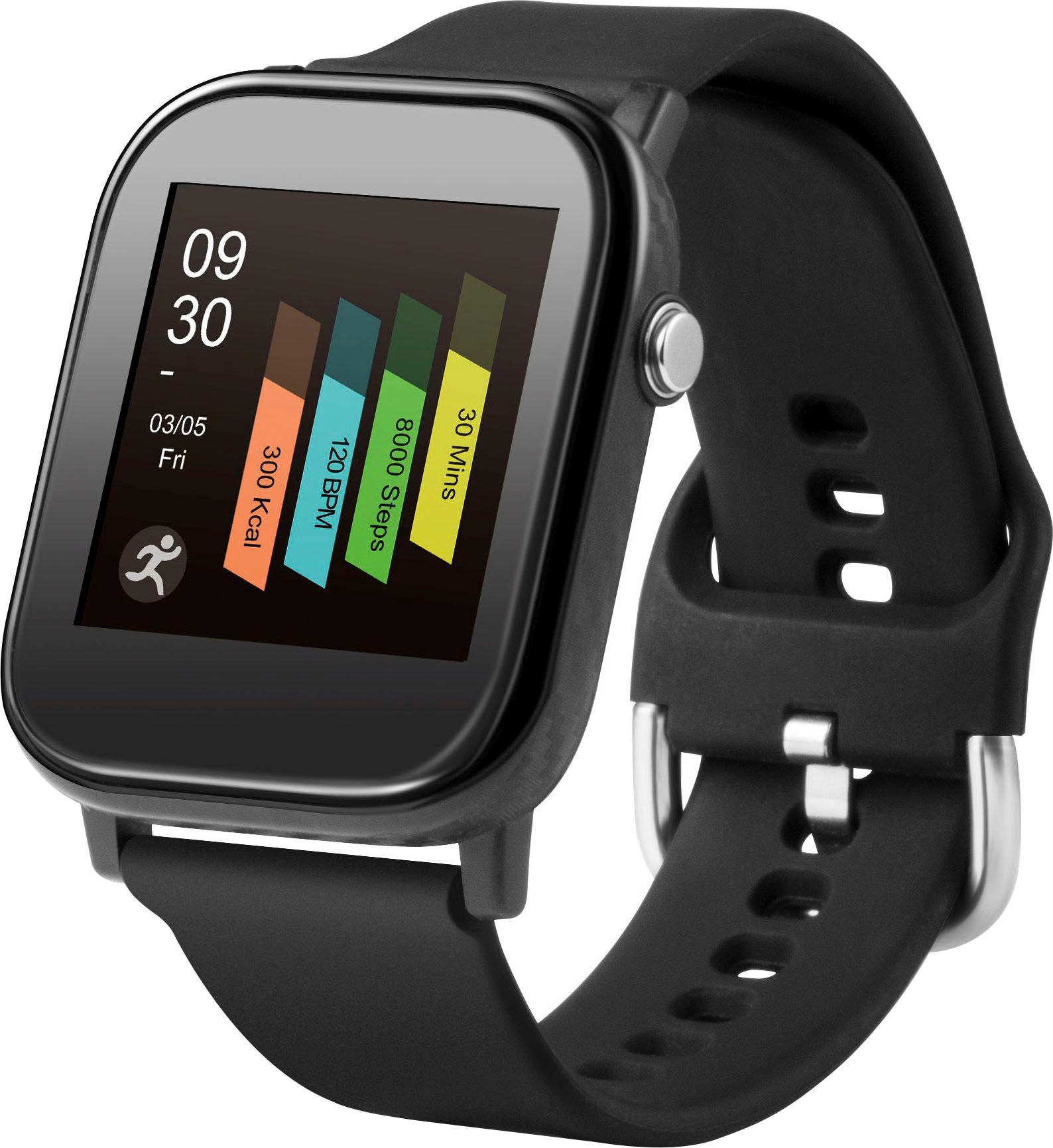 Technaxx Smartwatch »TX-SW6HR«, (3,55 cm / 1,4 Zoll), Proprietär,)