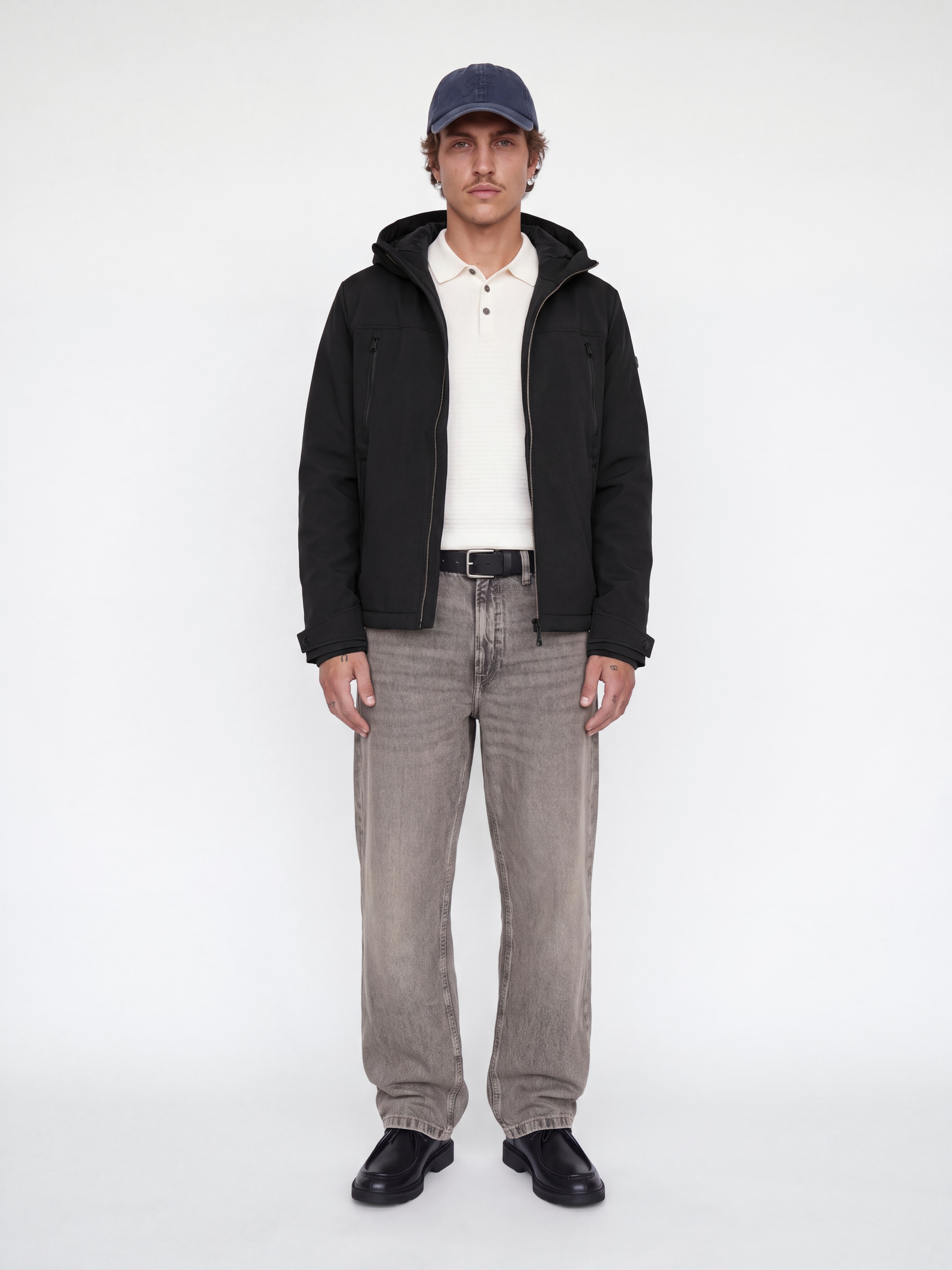 Jack & Jones Softshelljacke »JJCLARK SOFTSHELL JACKET« mit Kapuze Kunstfaser, regular fit