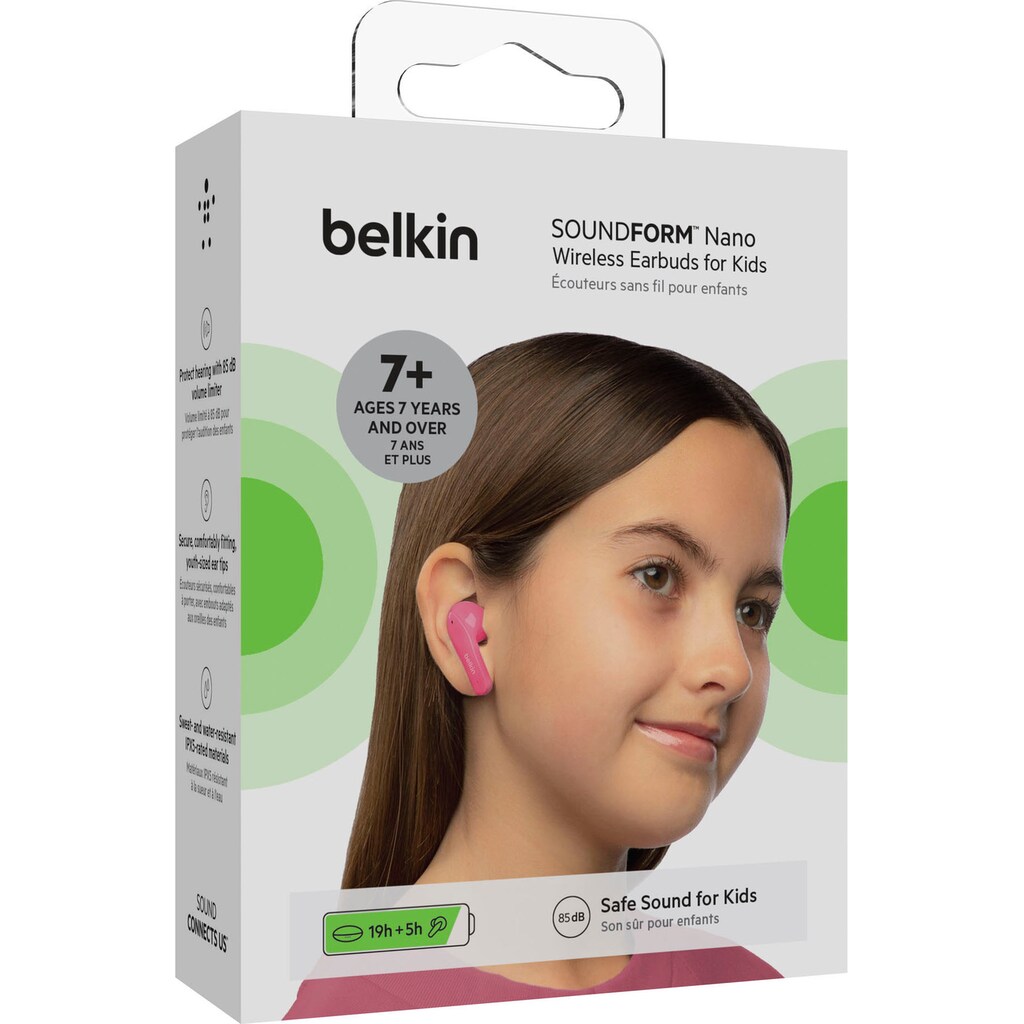 Belkin wireless Kopfhörer »SOUNDFORM NANO - Kinder In-Ear-Kopfhörer«