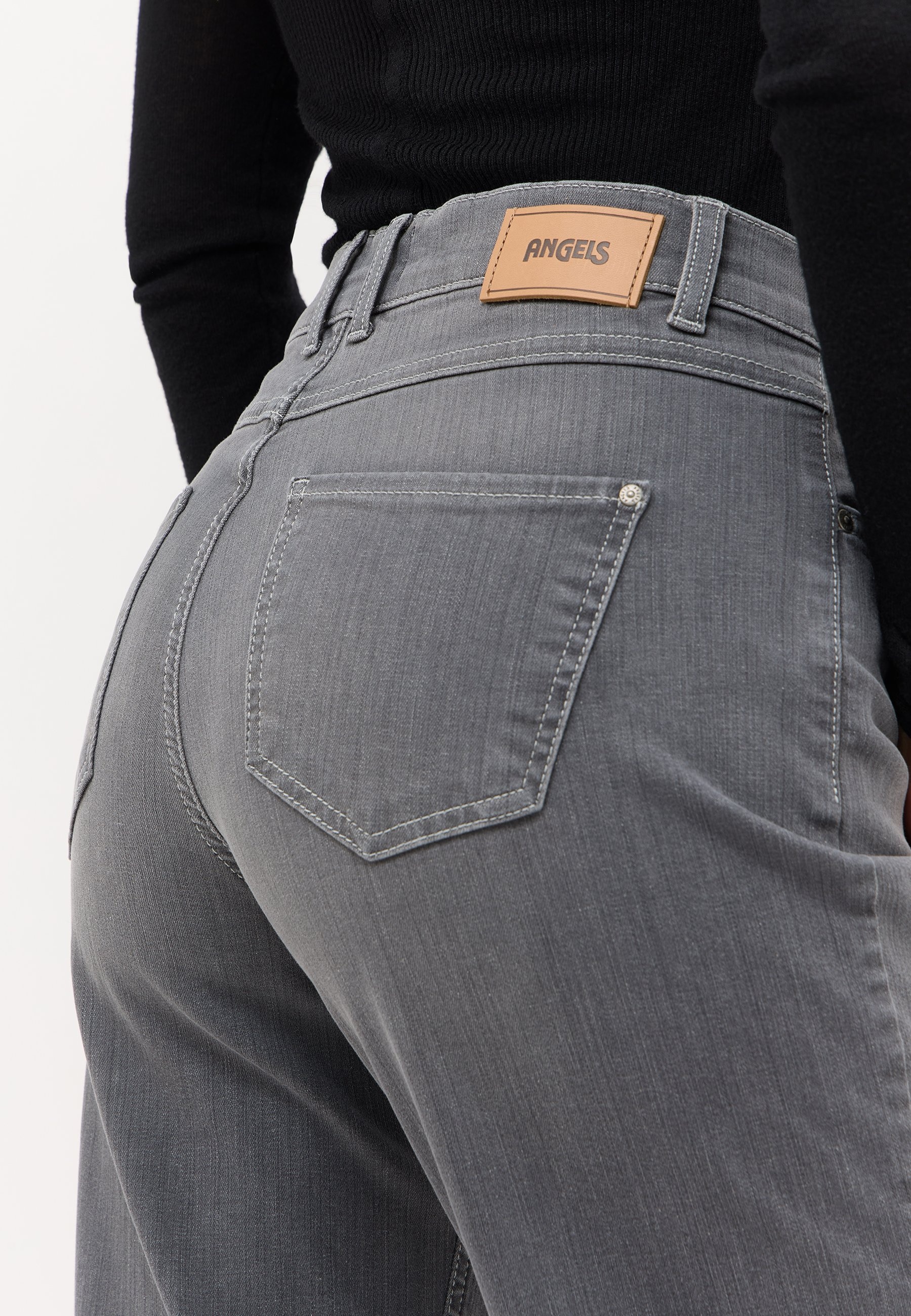 ANGELS 7/8-Jeans »LAIA« weite Passform, aus Baumwollmischung, mit Gürtelschlaufen