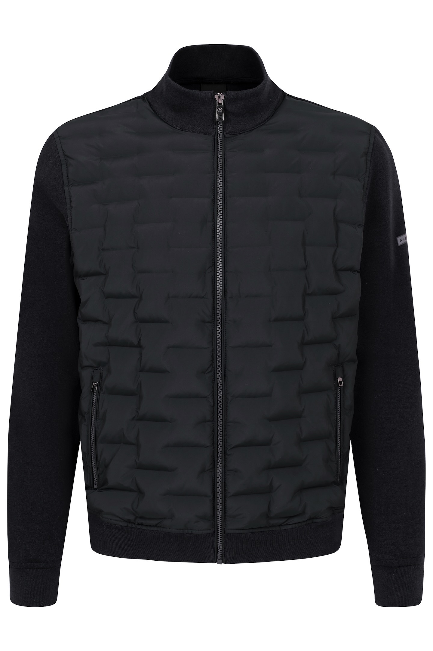 bugatti Sweatshirt, aus einem bequemen Baumwoll-Elasthan-Mix