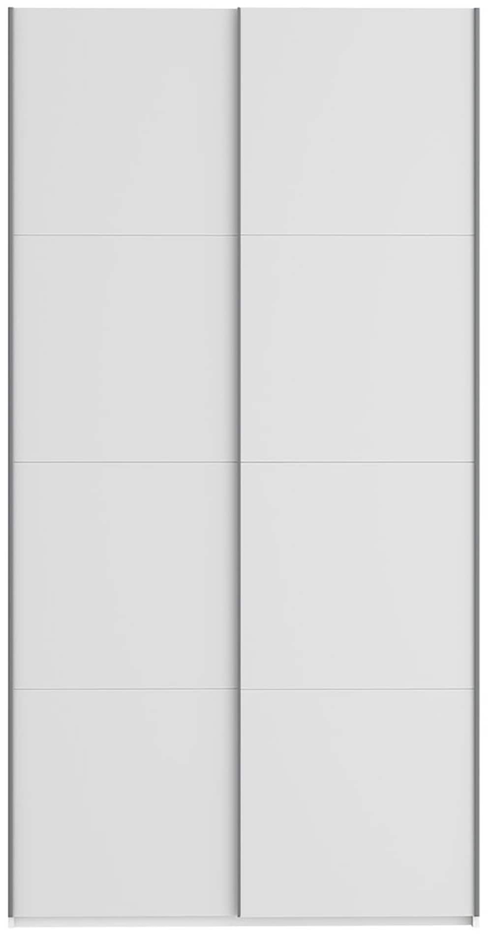 FORTE Schwebetürenschrank »Fittio, Made in Europe, 2 Schiebetüren, modernes Design«, Höhe 2,35 mtr, stehende Montage