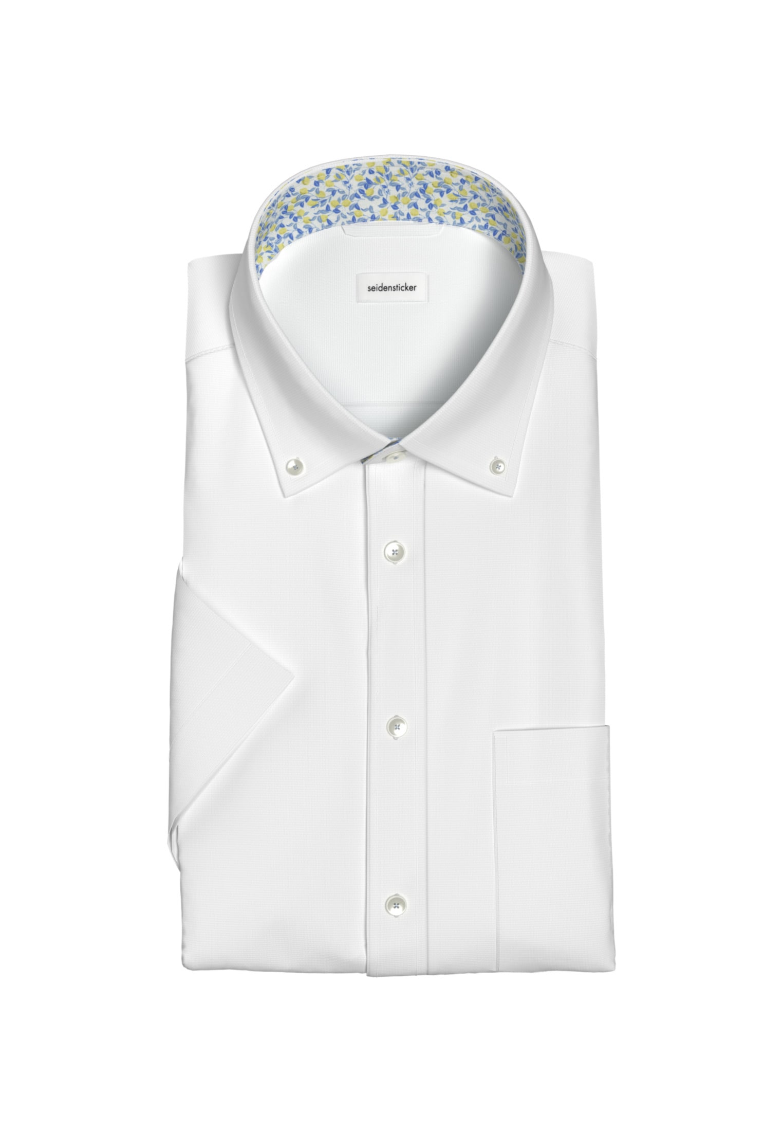 seidensticker Businesshemd »Regular«, Regular 1/2 Button-Down-Kragen Struktur