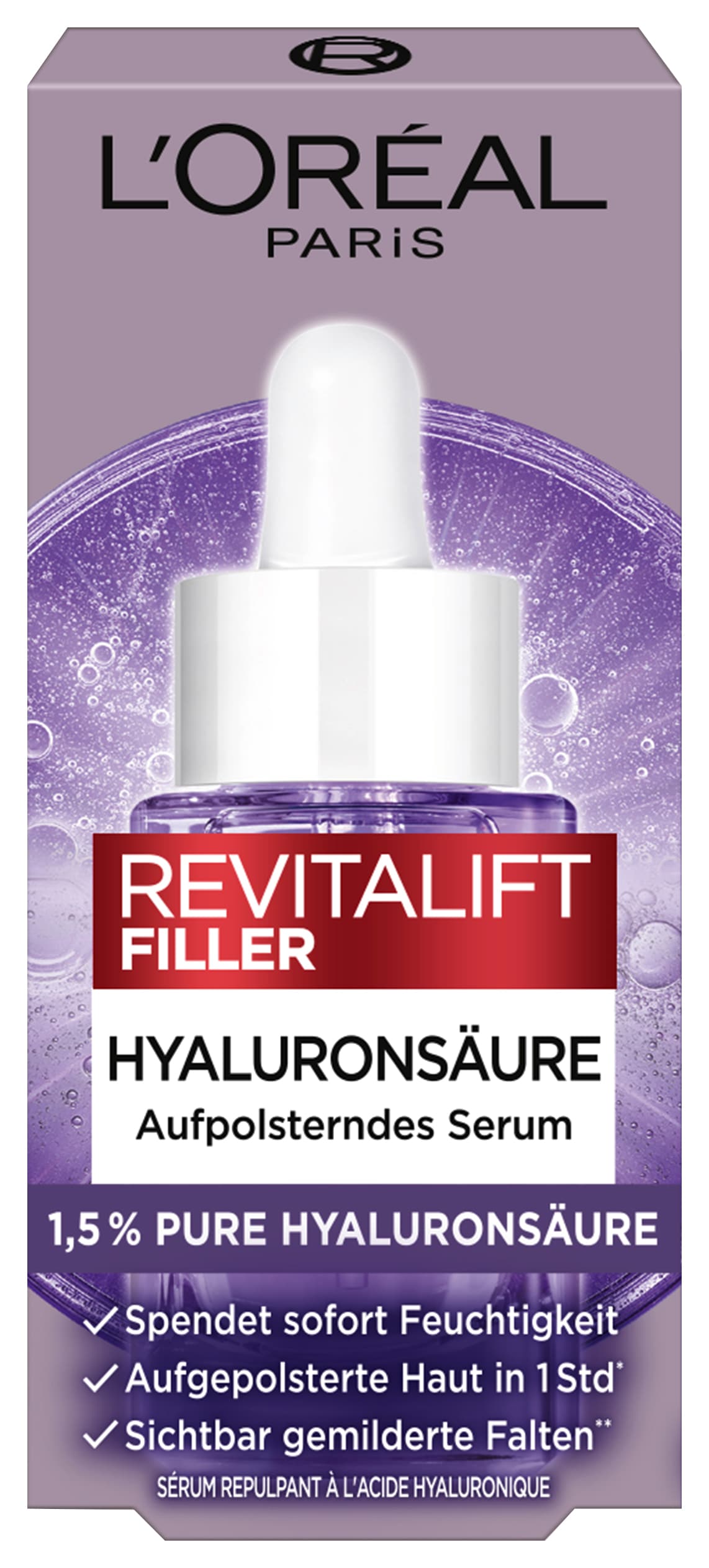 L'ORÉAL PARIS Gesichtsserum »REVITALIFT FILLER ANTI-FALTEN SERUM« mit Hyaluron