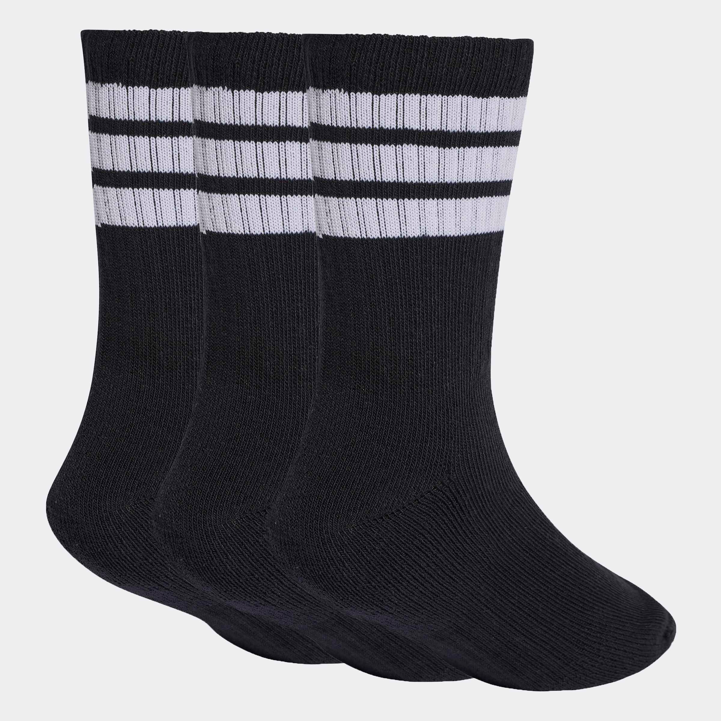 adidas Performance Funktionssocken »3-STREIFEN DÄMPFENDE SPORTSWEAR CREW, 3 PAAR« 3 Paar tlg.