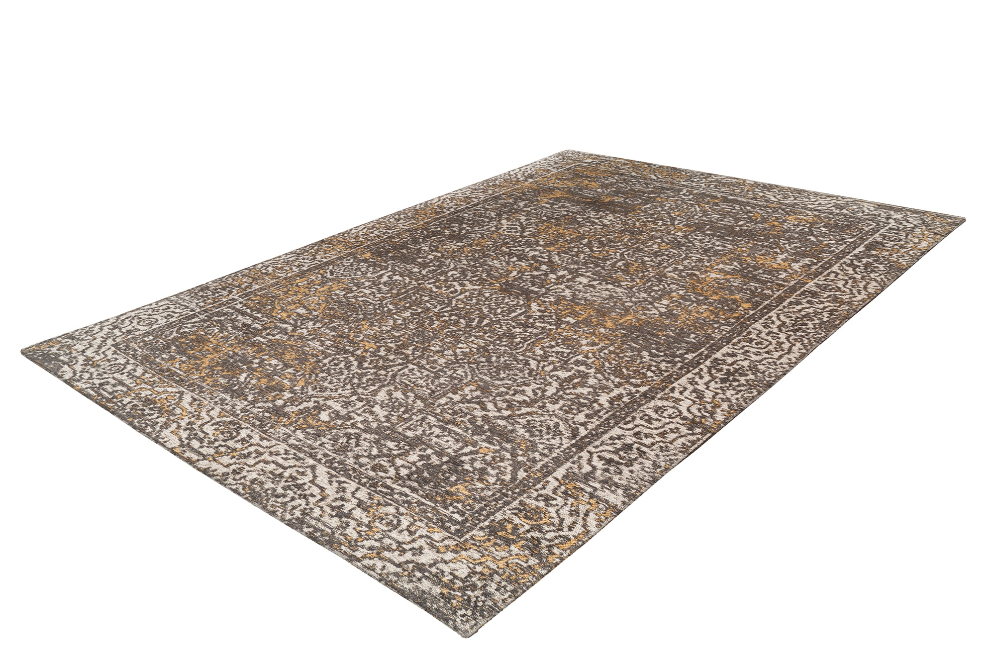 Kayoom Teppich »Davis 225«, rechteckig, 12 mm Höhe, edles Design, pflegeleicht, neutrale Farben