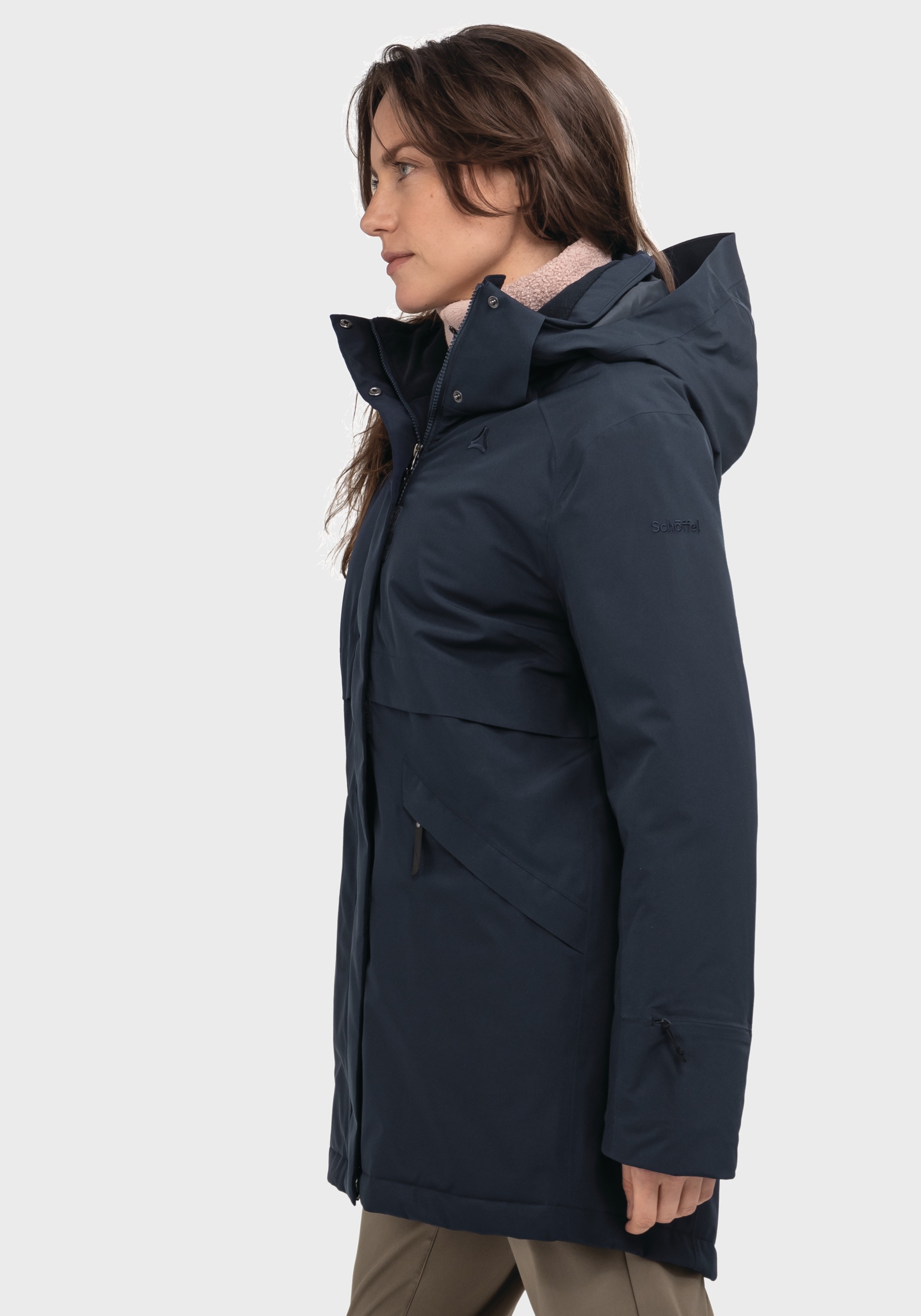Schöffel Parka »Urban Ins Parka Style Malkay WMS«, mit Kapuze