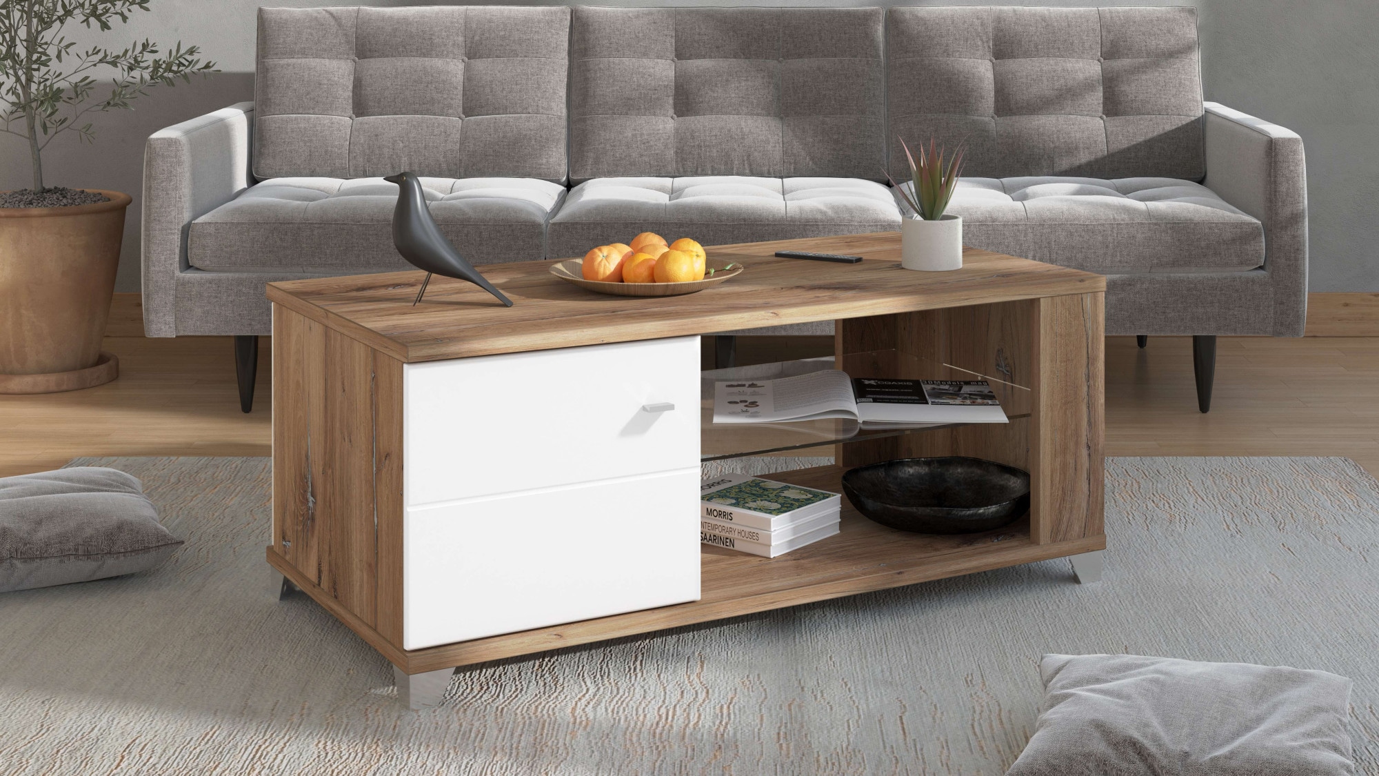 INOSIGN Couchtisch »Burgundy120 cm, rechteckig, in zeitloser Design,«