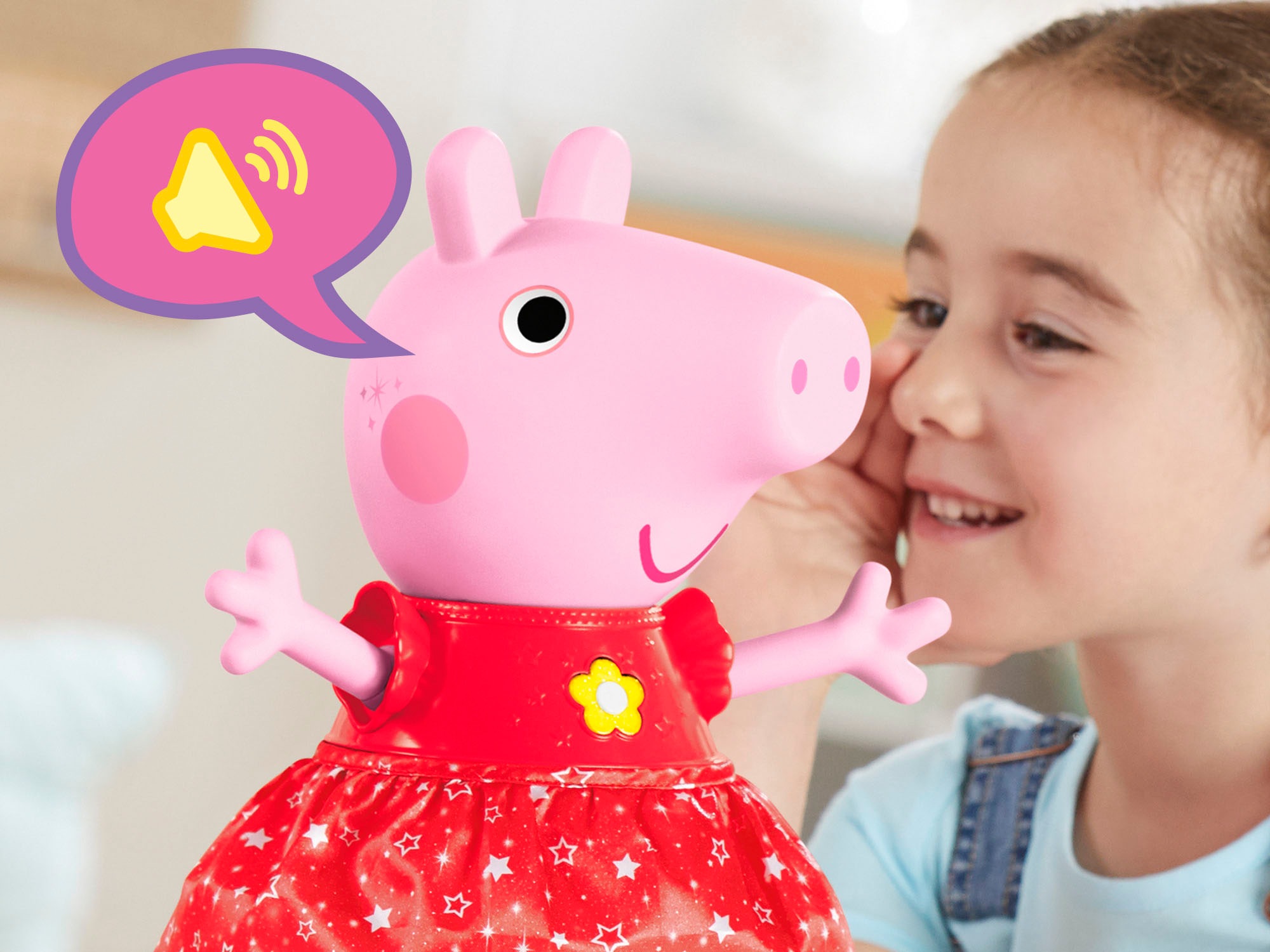 Hasbro Stehpuppe »Peppa Pig, Peppas Matschepfützen-Party«, mit Funktionen