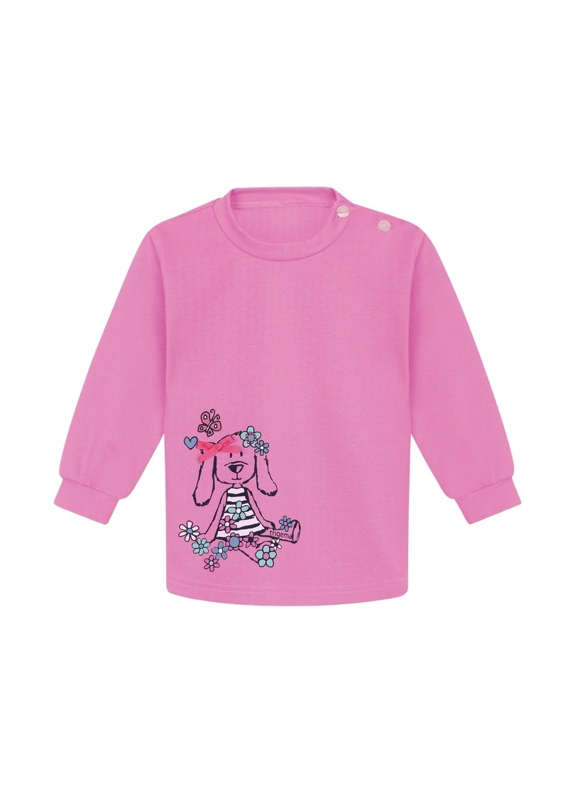 Sweatshirt »TRIGEMA Langarmshirt mit süßem Hasen-Print«