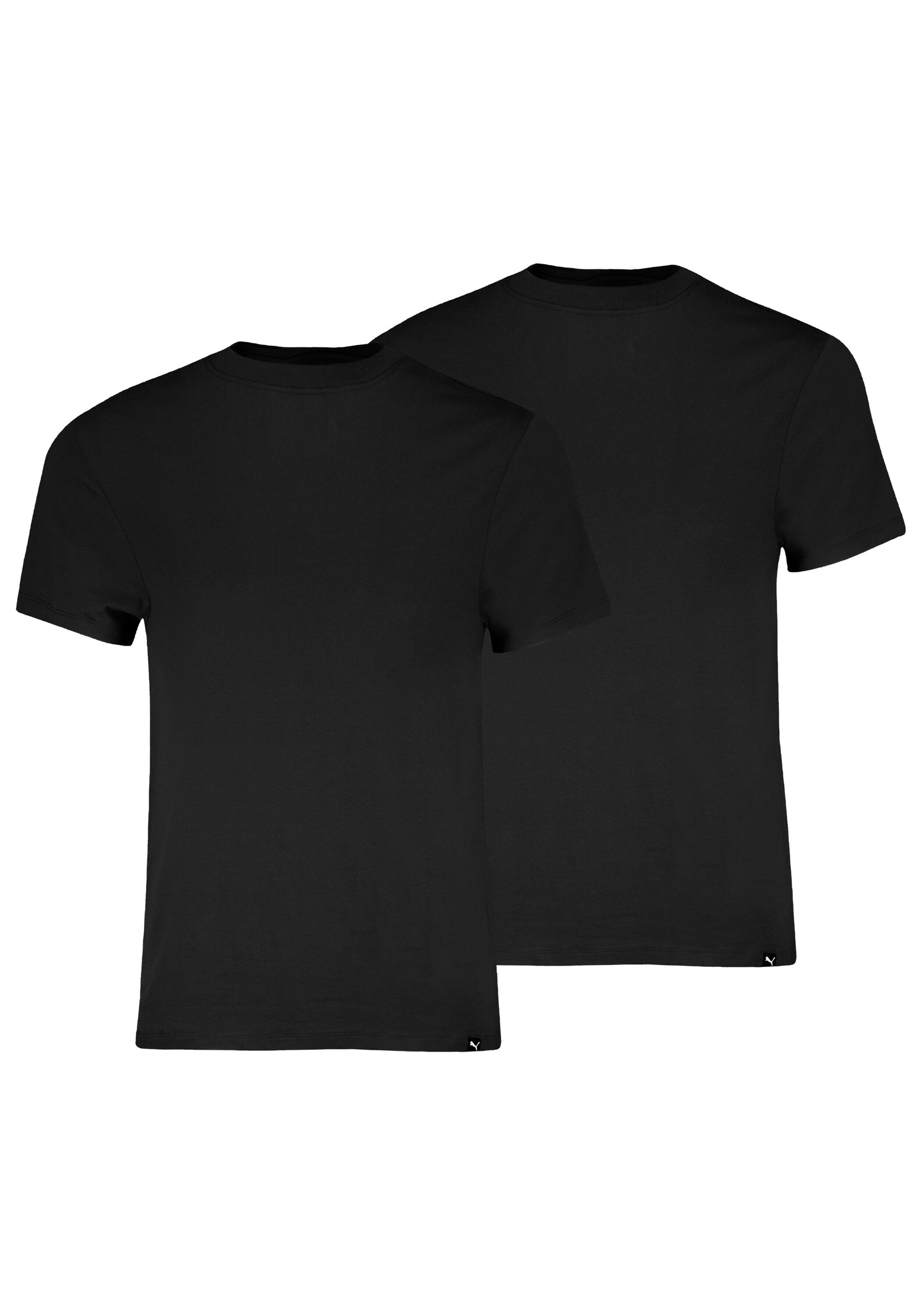 PUMA T-Shirt »T-Shirt Crew Neck Tee 2P 2er Pack« 2