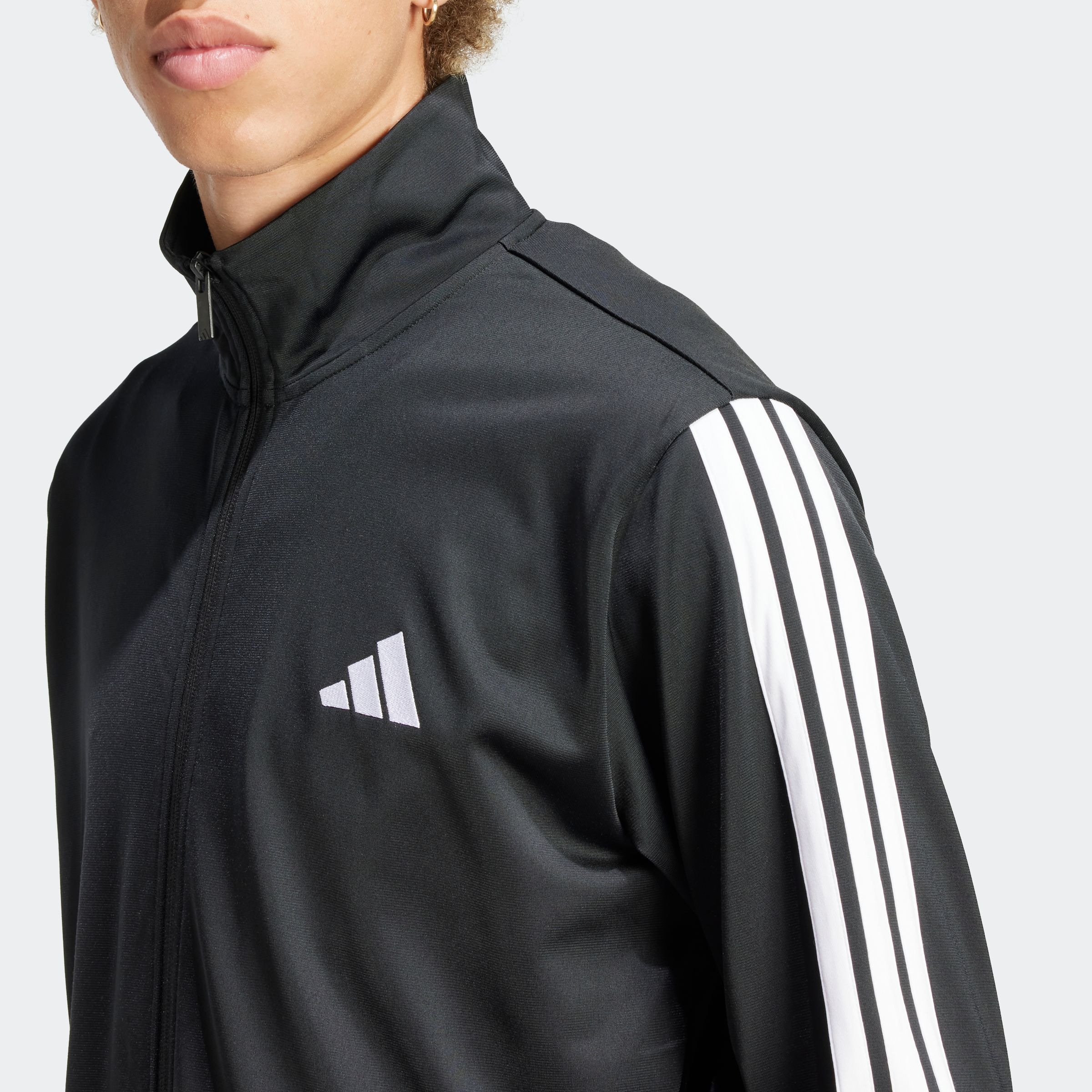 adidas Sportswear Trainingsanzug »M 3S TR TT TS«, (2 tlg.), Basic 3-Streifen Trikot
