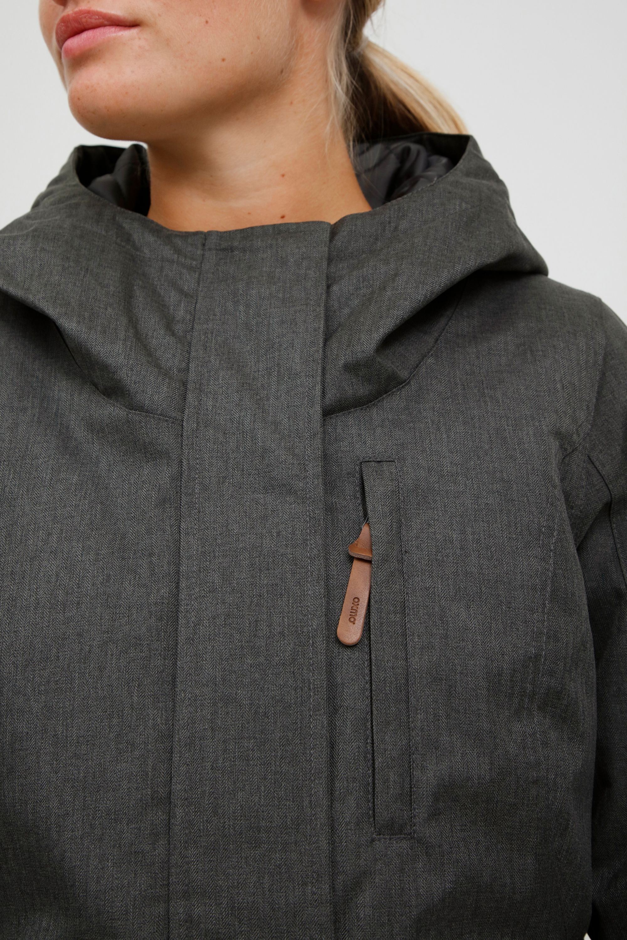 OXMO Kurzjacke »Kurzjacke OXBellissa«, mit Kapuze