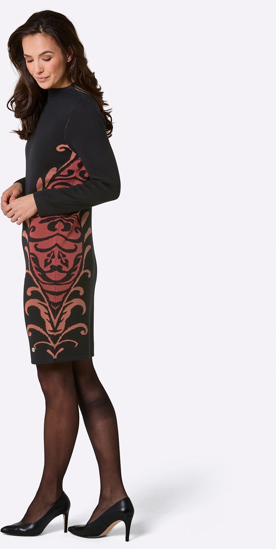 CREATION L PREMIUM Strickkleid »Merino-Lyocell-Strickkleid«