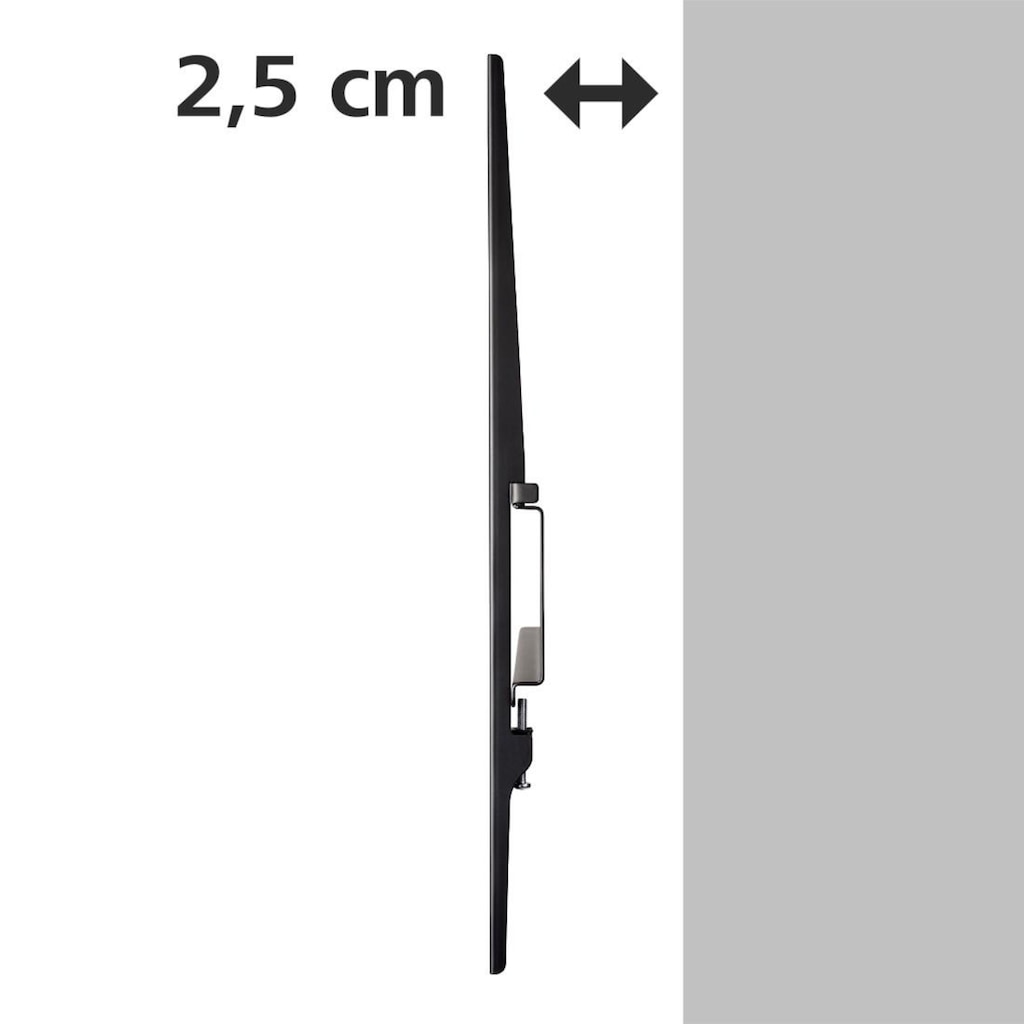 Hama TV-Wandhalterung »TV-Wandhalterung FIX, Schwarz, 81 - 191 cm (32"-75"), 43",50",55",65"«, bis 191 cm Zoll