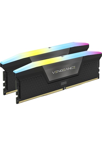 Arbeitsspeicher »VENGEANCE RGB DDR5 6000 64GB (2x32GB)«, Intel optimiert