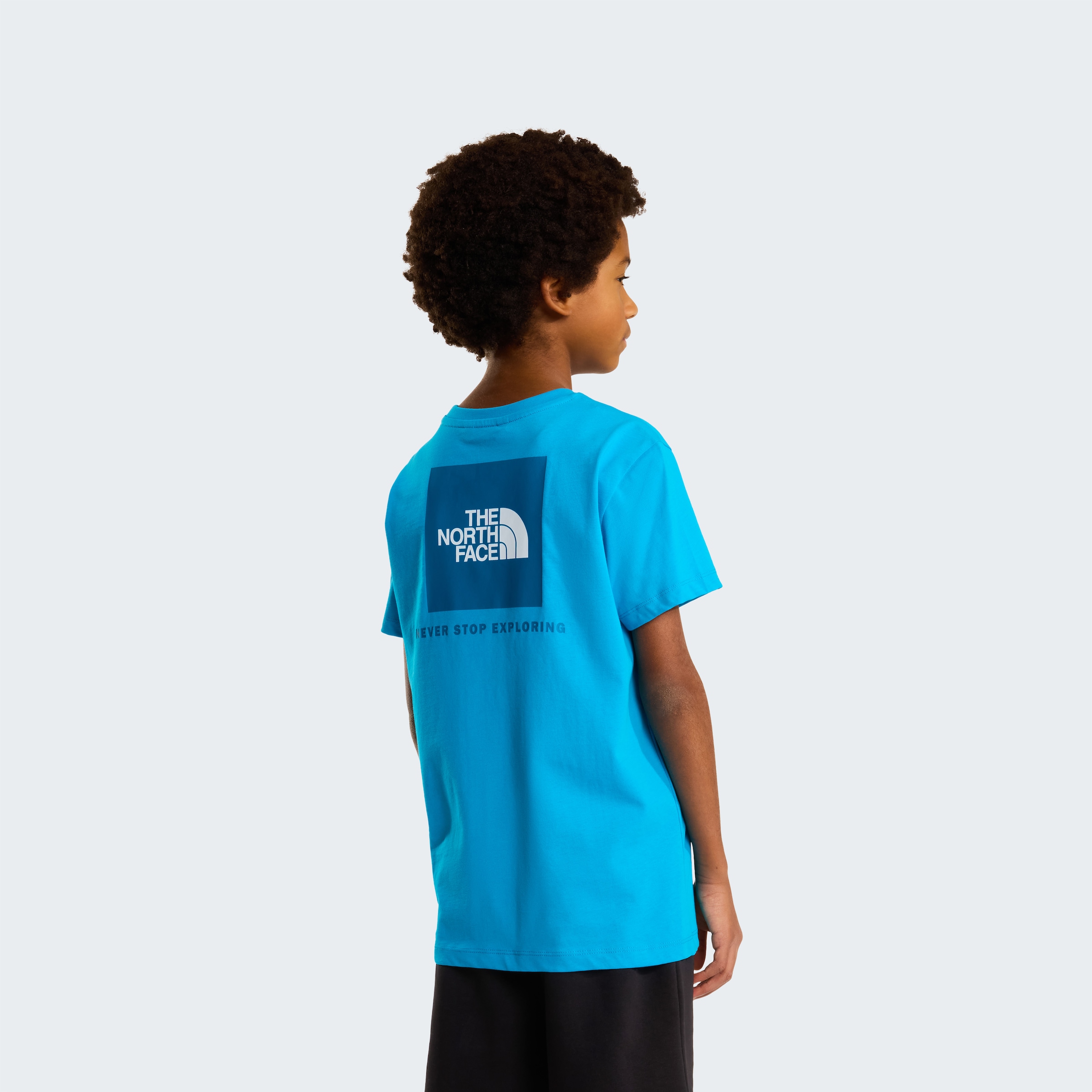 The North Face T-Shirt »TEEN BOX NSE REGULAR SS TEE« für Jugendliche, sportlicher Stil, Kurzarm, Rundhalsausschnitt