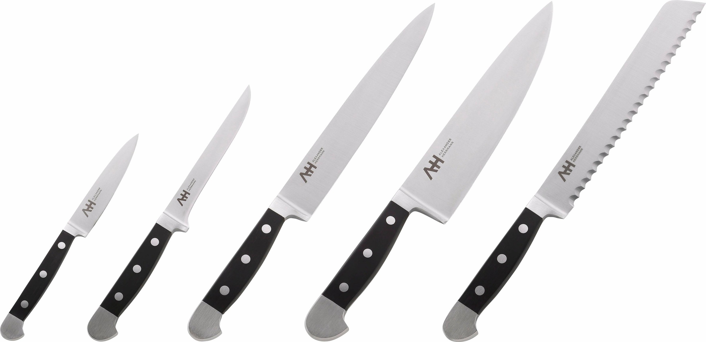Alexander Herrmann Messer-Set »CLASSIC Linie«, (Set, 5 tlg.)