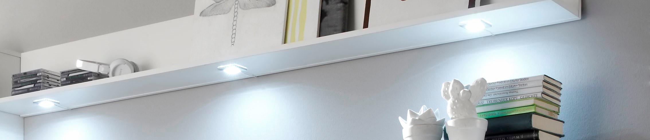 trendteam LED Unterbauleuchte, LED-Board, 4 St., Kaltweiß