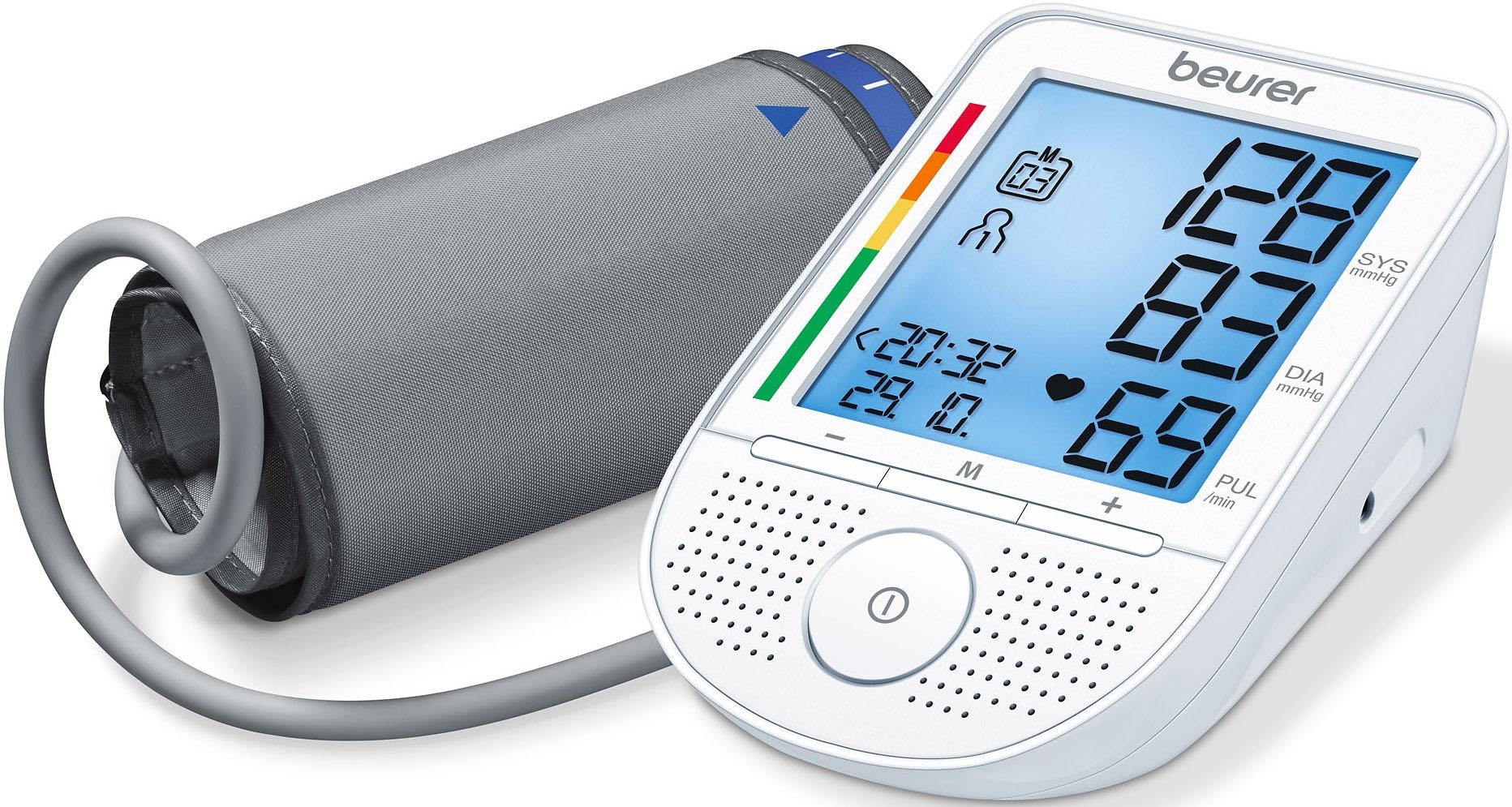 BEURER Oberarm-Blutdruckmessgerät »BM 49«, mit Sprachfunktion
