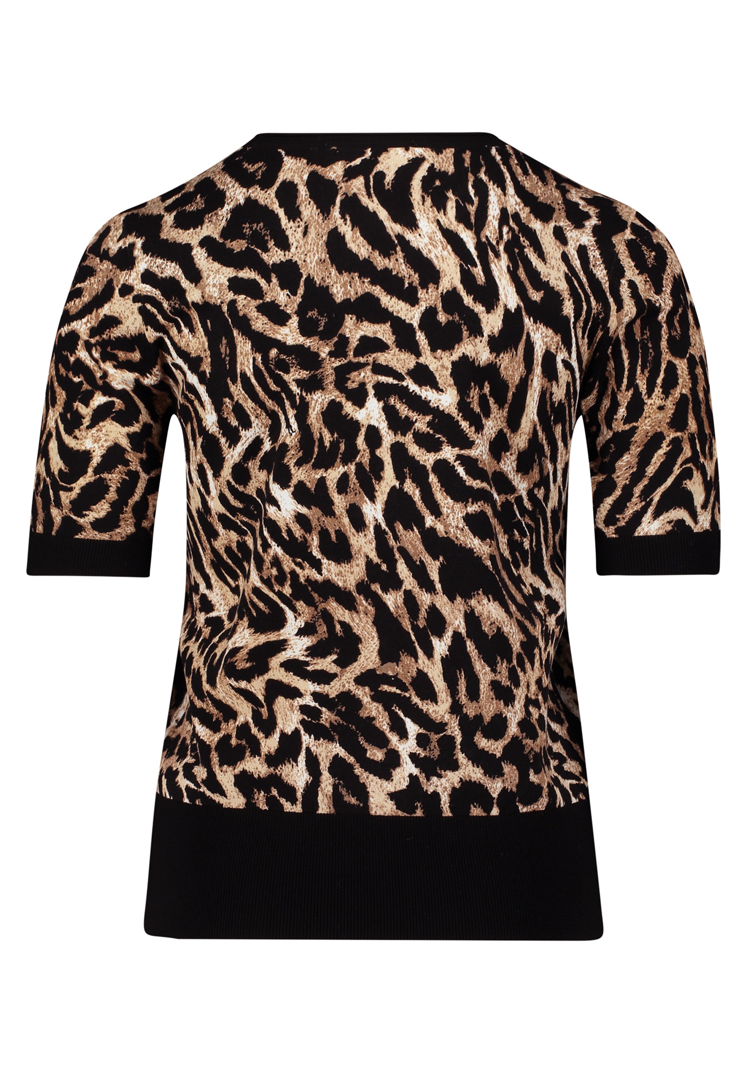 Betty Barclay Rundhalspullover »Feinstrickpullover mit Animalprint«