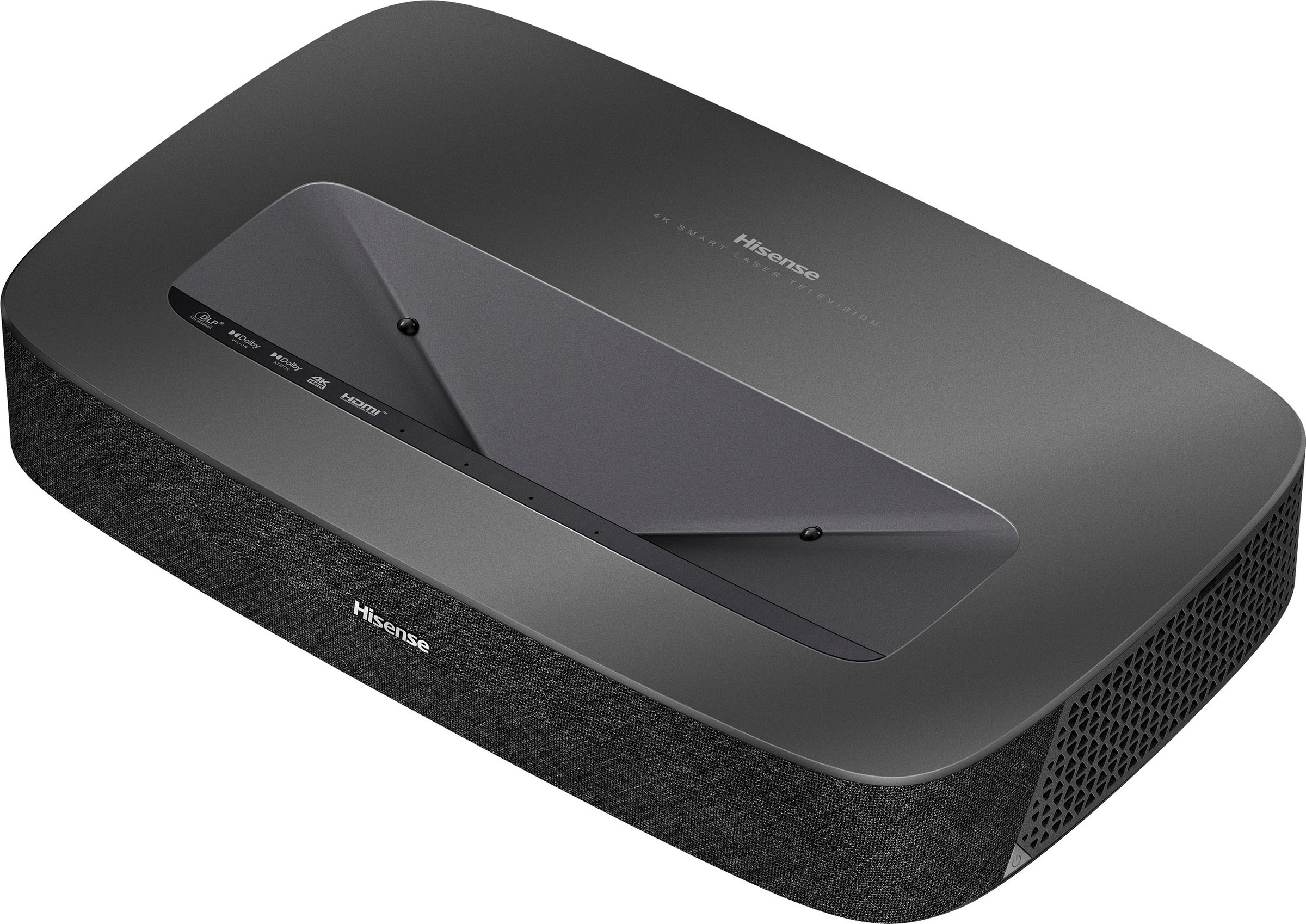 Hisense DLP-Beamer »Hisense 90L5HD Daylight Screen (90 Zoll) Laser Projektor«, 4K, HDR, Game Mode, Dolby Atmos
