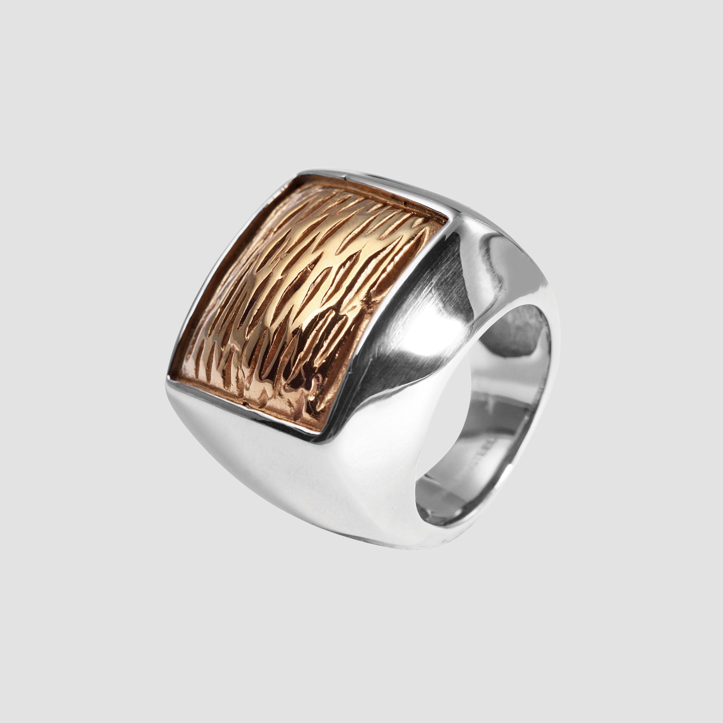 Adelia´s Fingerring »Damen Ring aus Edelstahl«